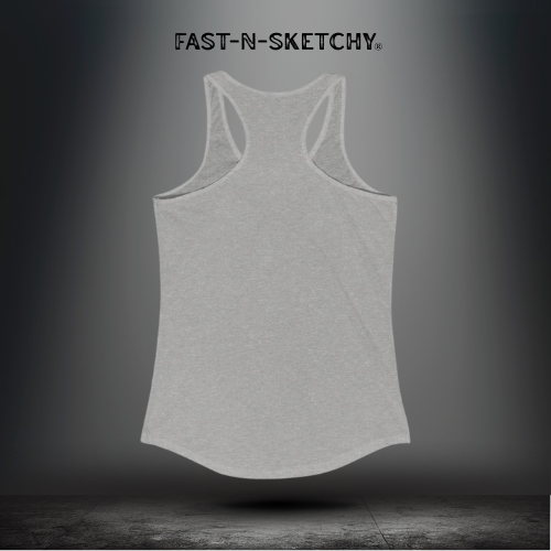 Red, White & Rowdy – Military Edition Racerback | We Fought So You Could BBQ. Respect the Uniform, Not Just the Fireworks