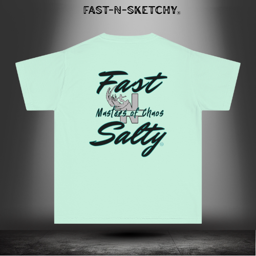FAST-N-SALTY™ Surf’s Up Kid – Youth Tee | Born to Shred. Raised by the Waves.