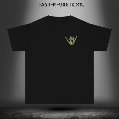 FAST-N-SKETCHY® Born to Break Rules – Youth Tee | Let ’Em Be Loud. Let ’Em Lead the Madness.