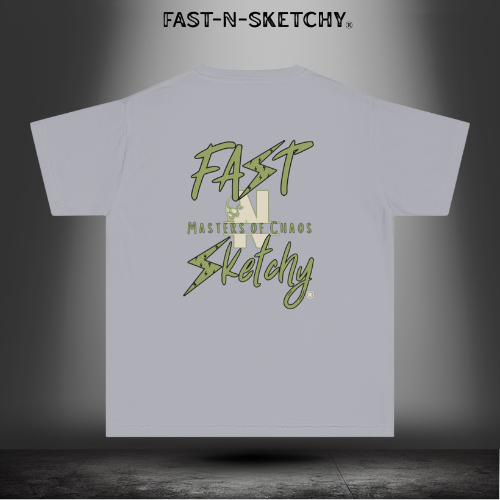 FAST-N-SKETCHY® Born to Break Rules – Youth Tee | Let ’Em Be Loud. Let ’Em Lead the Madness.
