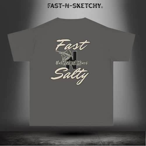 FAST-N-SALTY™ Hooked on the Wild – Marlin Youth Tee | Little Anglers with Big Attitude.