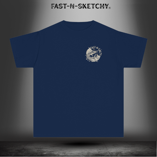 FAST-N-SALTY™ Hooked on the Wild – Marlin Youth Tee | Little Anglers with Big Attitude.