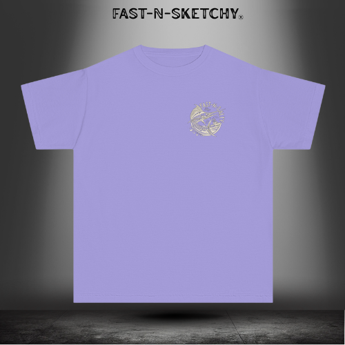 FAST-N-SALTY™ Hooked on the Wild – Marlin Youth Tee | Little Anglers with Big Attitude.
