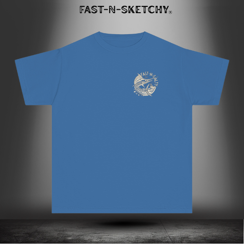 FAST-N-SALTY™ Hooked on the Wild – Marlin Youth Tee | Little Anglers with Big Attitude.