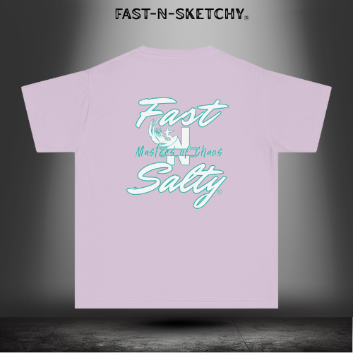 FAST-N-SALTY™ Salty Since Birth – Surfer Youth Tee | Future Shredder. Present Problem.