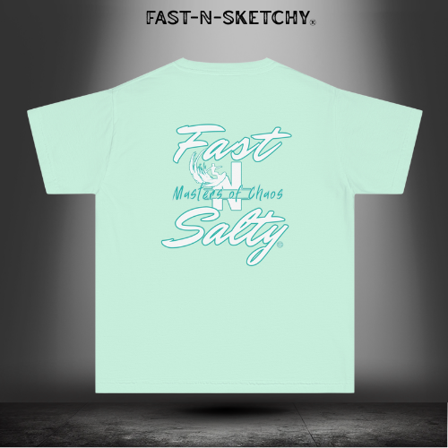 FAST-N-SALTY™ Salty Since Birth – Surfer Youth Tee | Future Shredder. Present Problem.