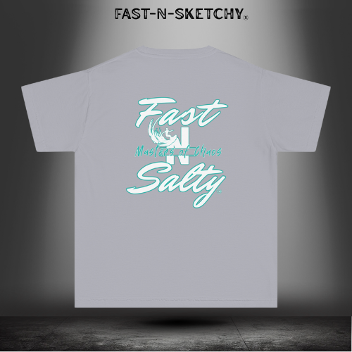 FAST-N-SALTY™ Salty Since Birth – Surfer Youth Tee | Future Shredder. Present Problem.