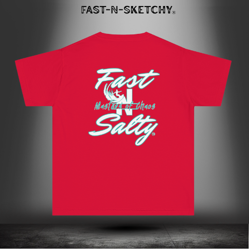 FAST-N-SALTY™ Salty Since Birth – Surfer Youth Tee | Future Shredder. Present Problem.