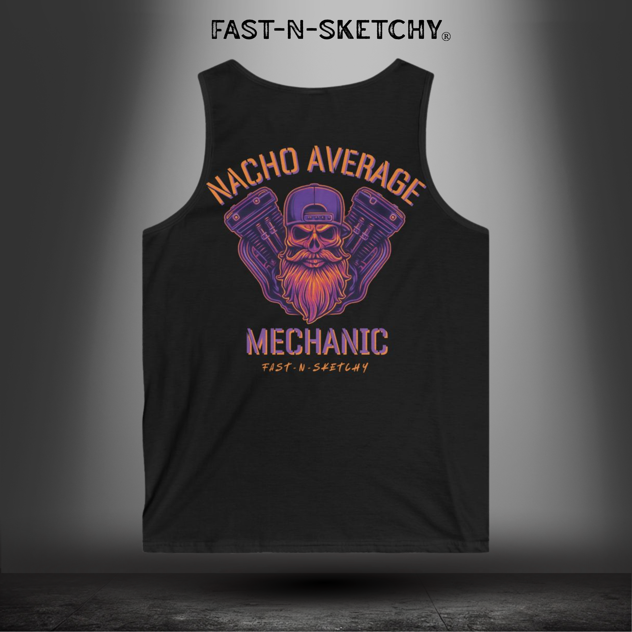 The Pinto: Nacho Average Mechanic Tank Top