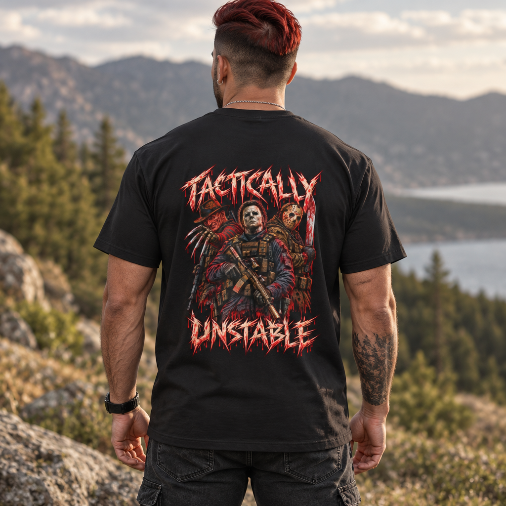 Tactically Unstable Horror Military Edition Tee