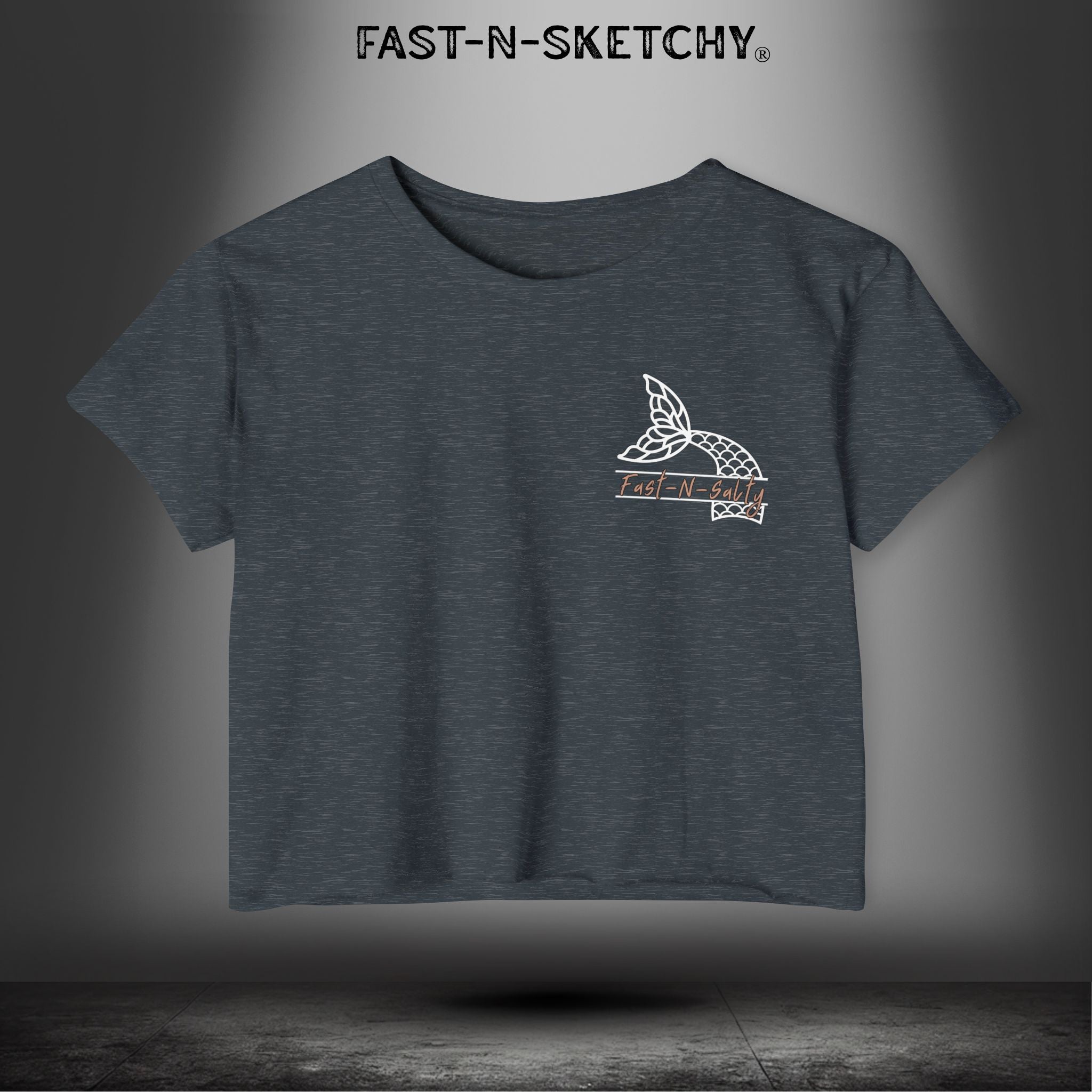 Wicked Wahine - FAST-N-SALTY - Crop Top