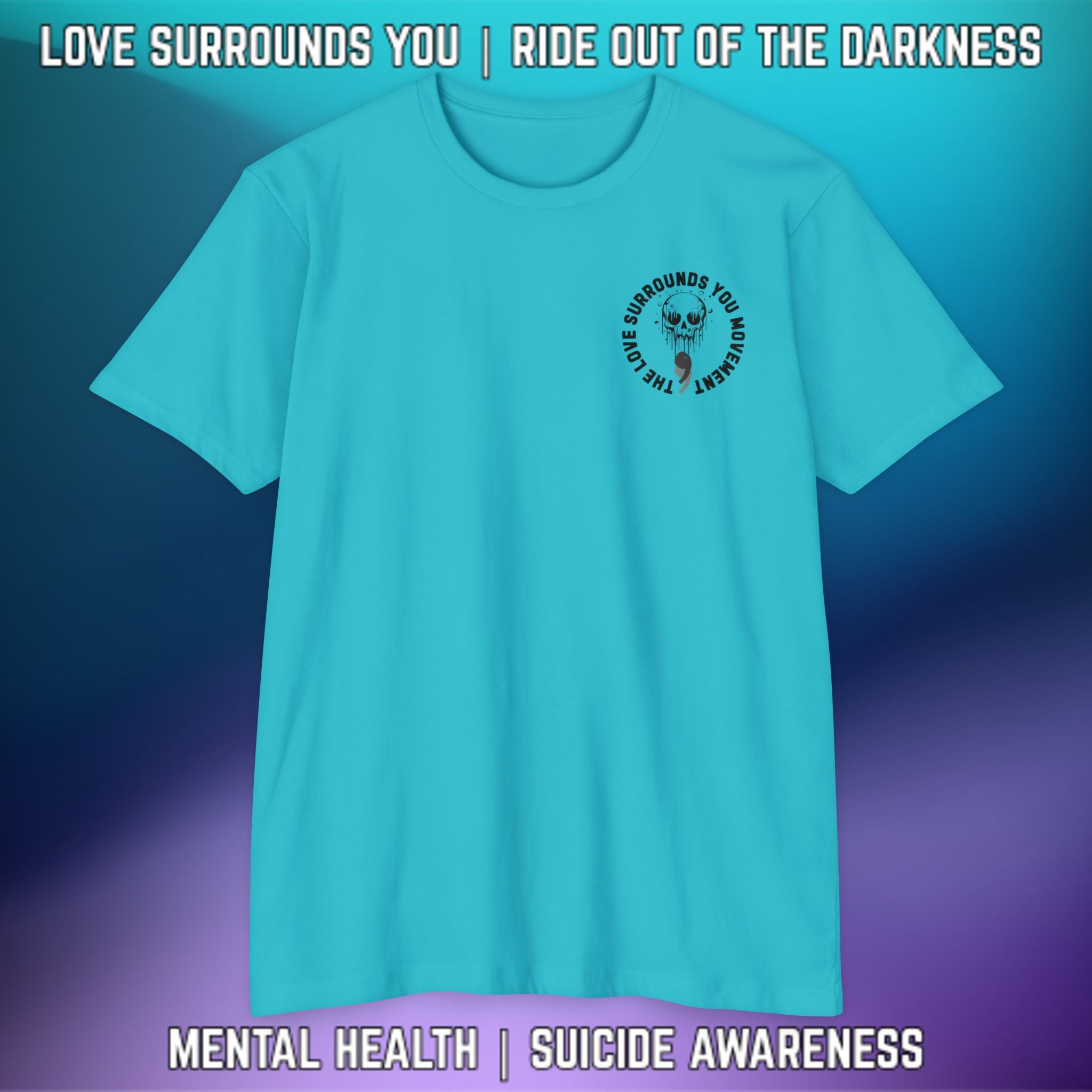 Seeking the Light, Even in Darkness #2 - T-Shirt Next Level 6210 - LSY