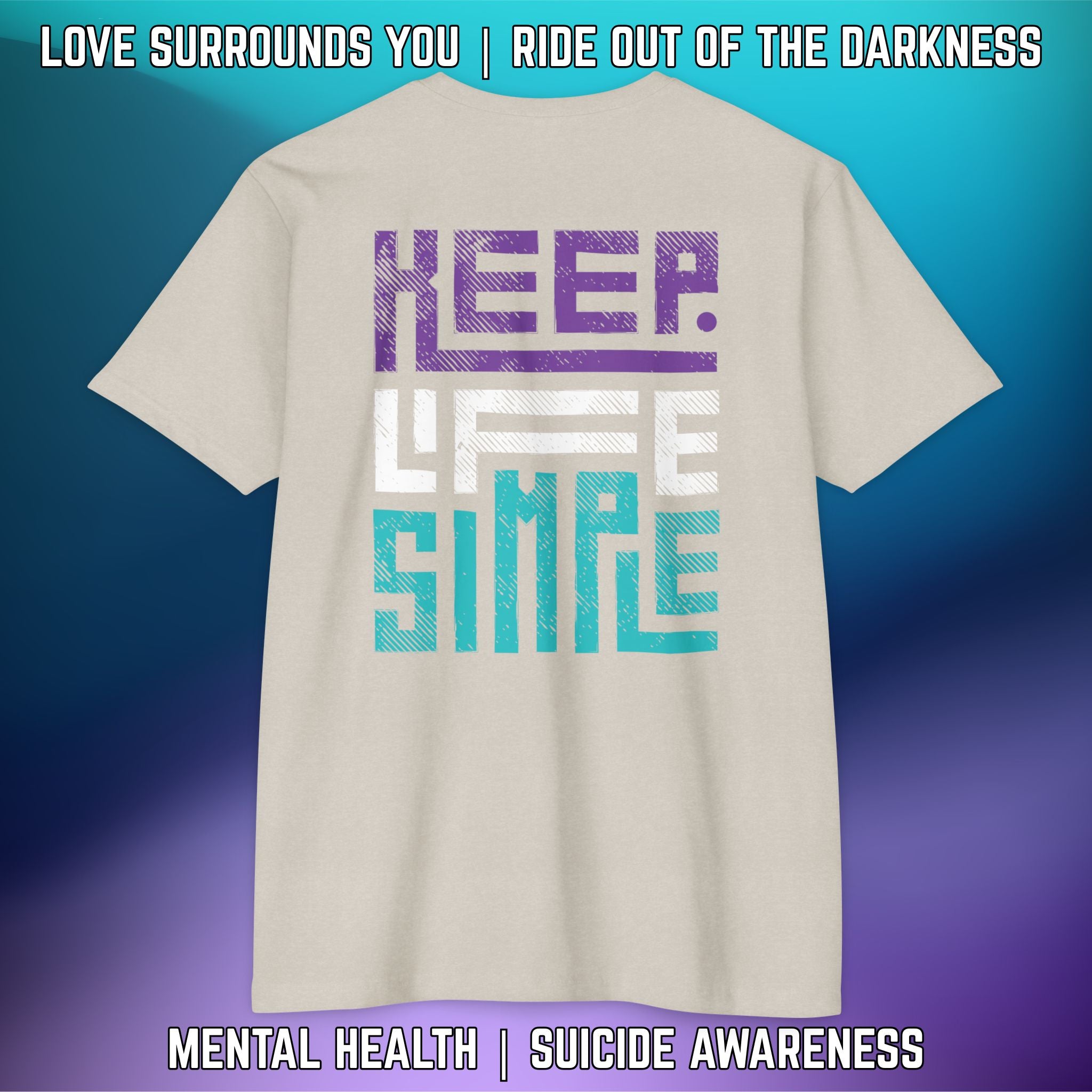 Keep Life Simple - T-shirt Next Level - LSY