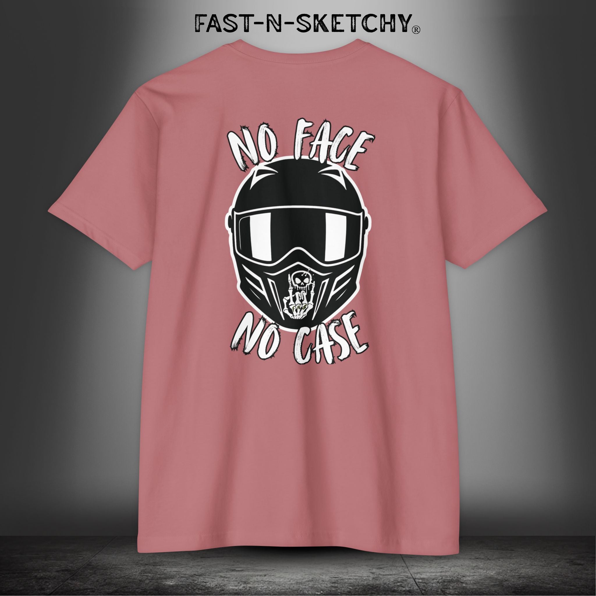 No Face, No Case: FAST-N-SKETCHY - T-Shirt
