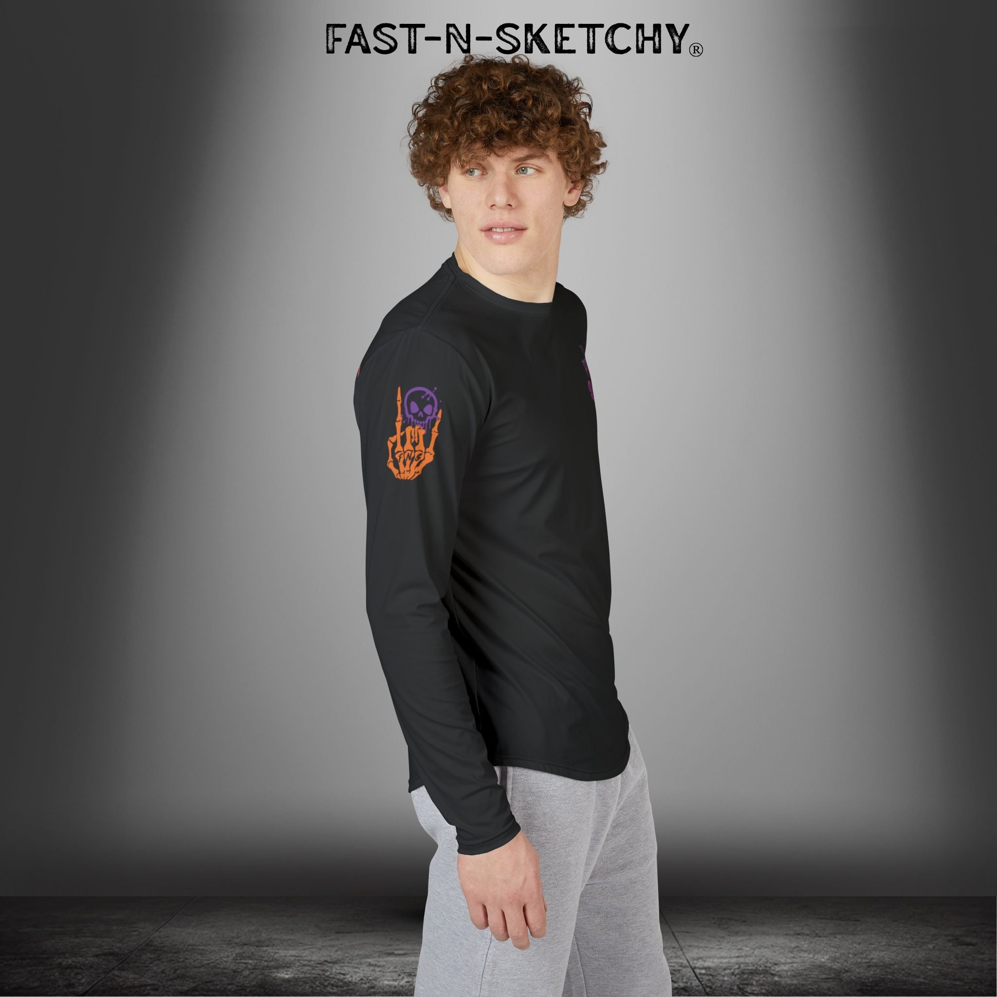 The Pinto: Nacho Average Mechanic UV Protection Long Sleeve Shirt