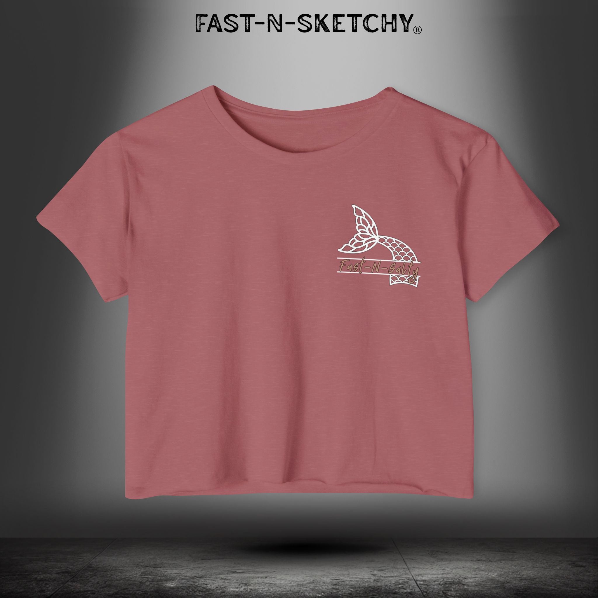 Wicked Wahine - FAST-N-SALTY - Crop Top