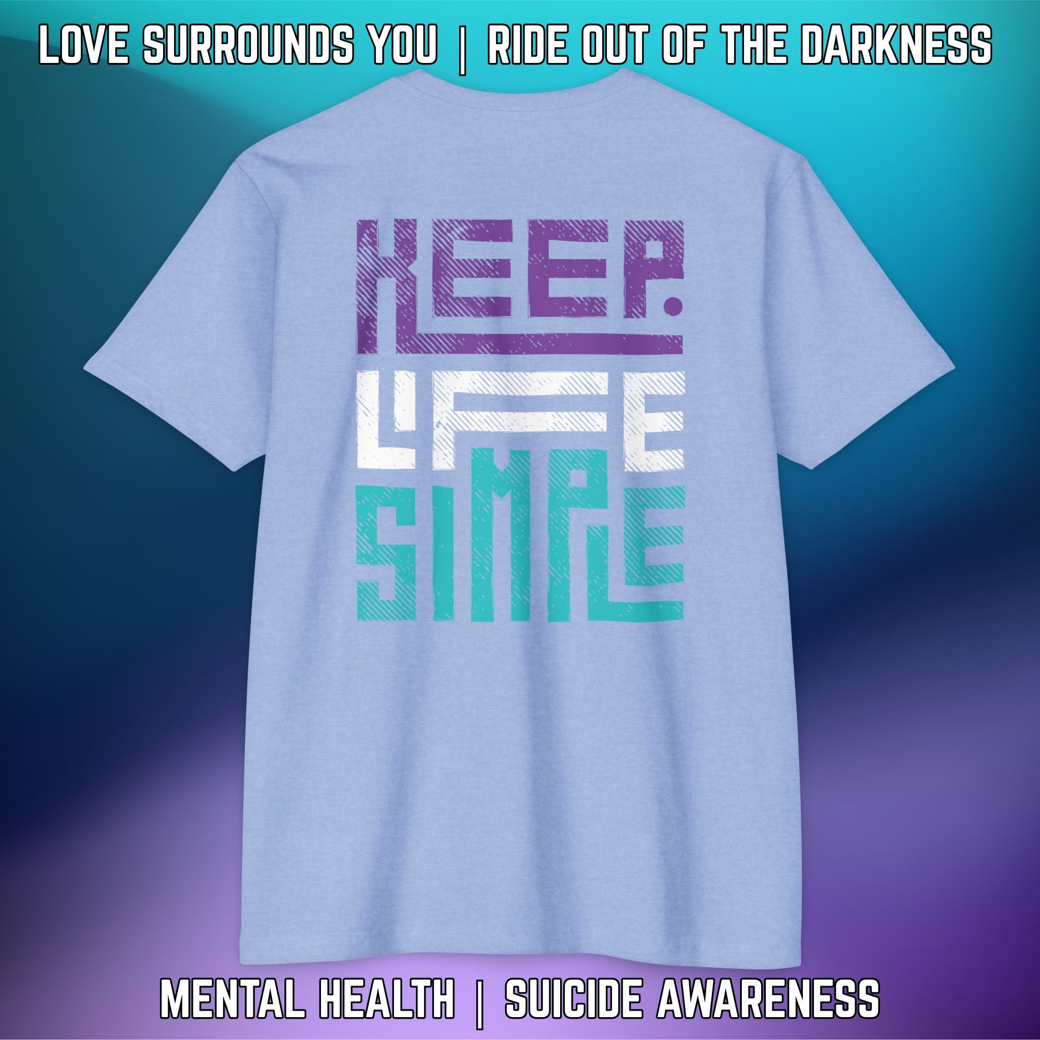 Keep Life Simple - T-shirt Next Level - LSY