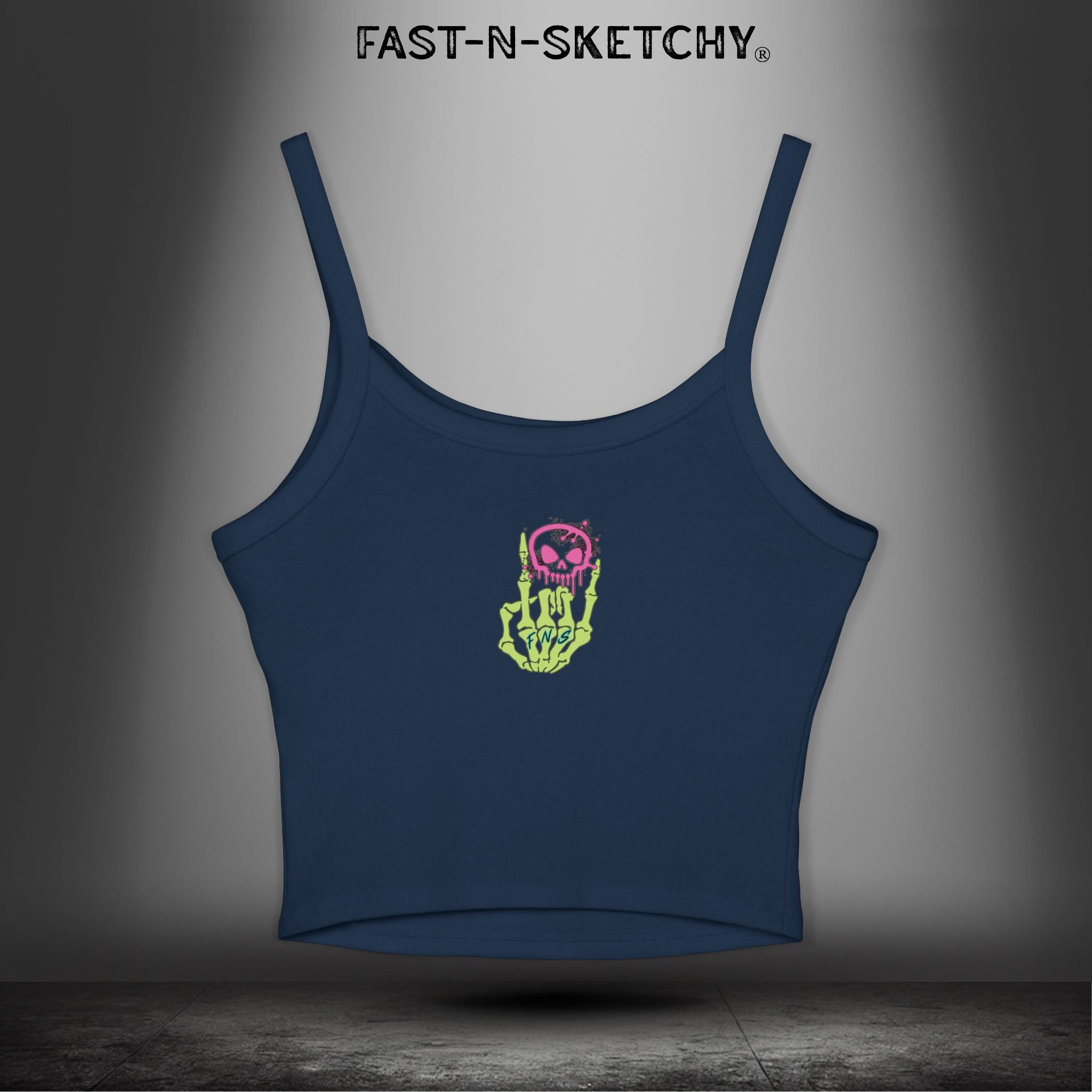 FAST-N-SKETCHY®: Spaghetti Strap Tank Top
