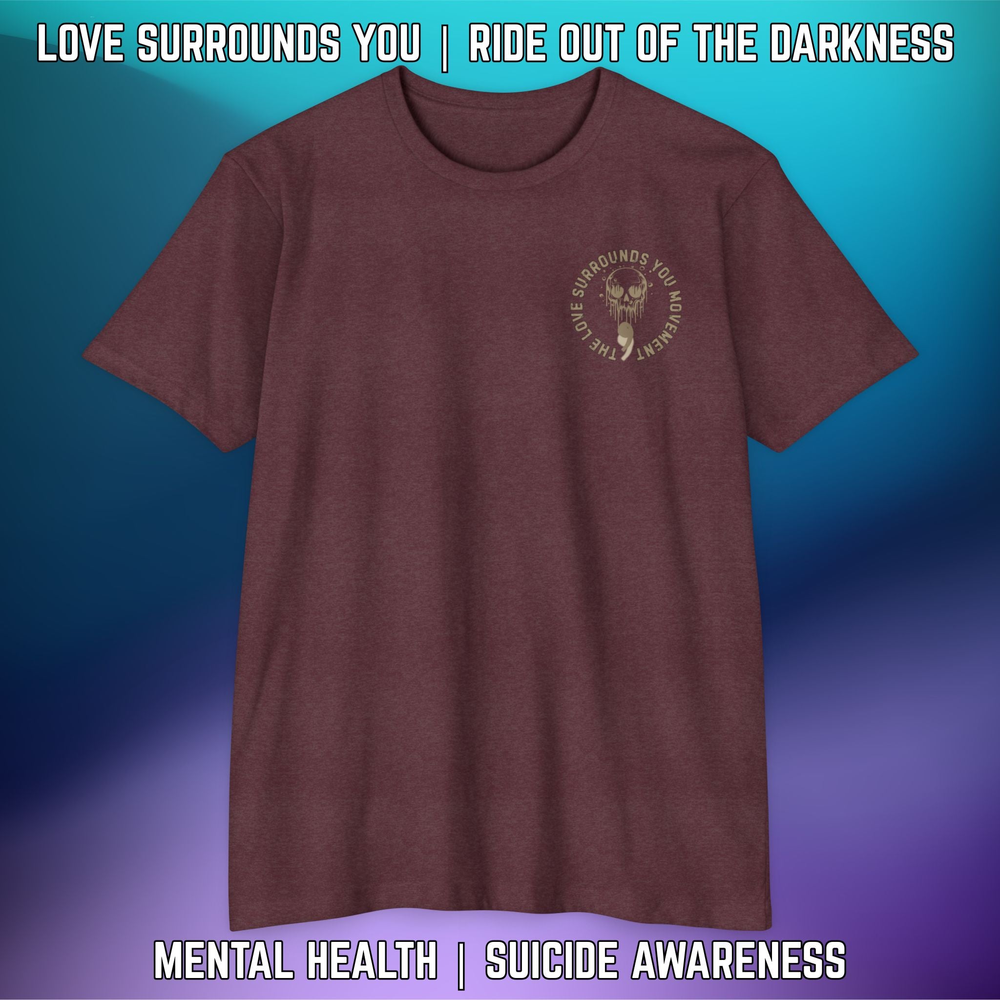 Seeking the Light, Even in Darkness - T-Shirt Next Level 6210 - LSY