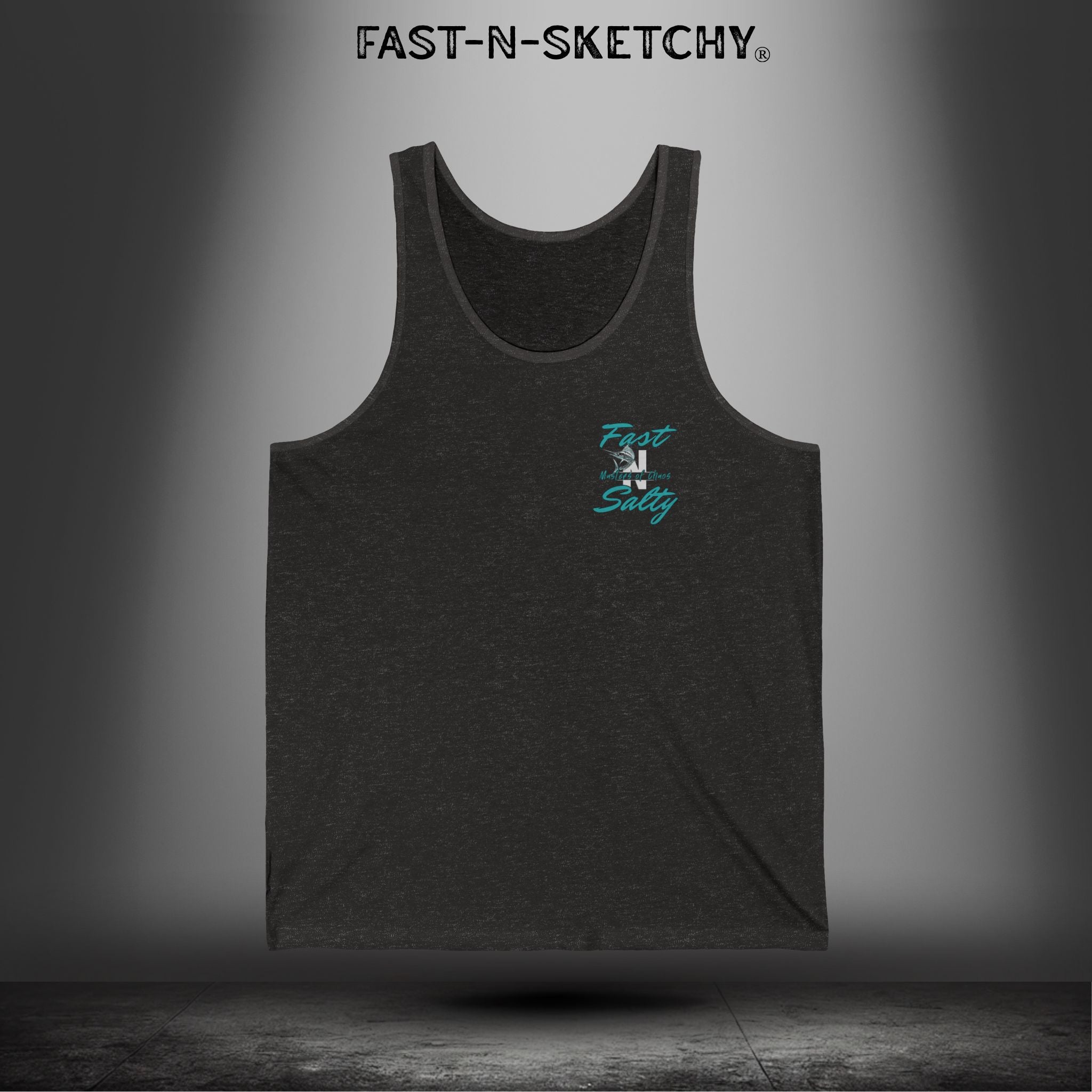 Fast-n-Salty Circle Logo - Tank Top
