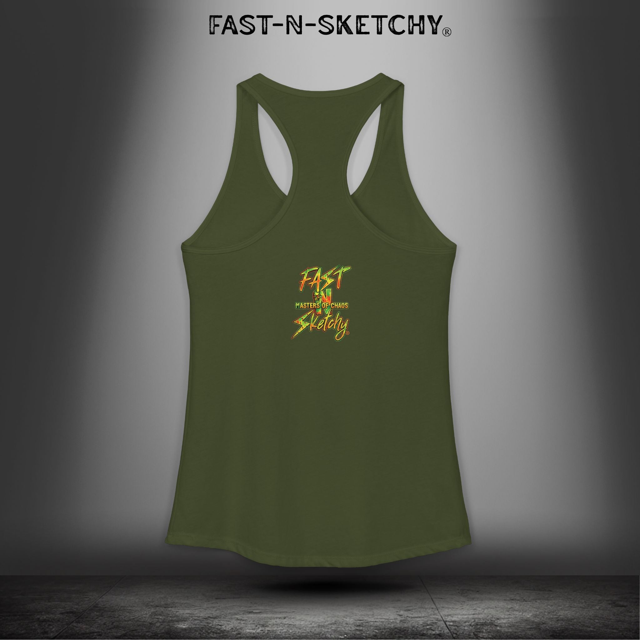 Crew Chief Said, Send It: Bagger Racing Biker Edition Razorback Tank
