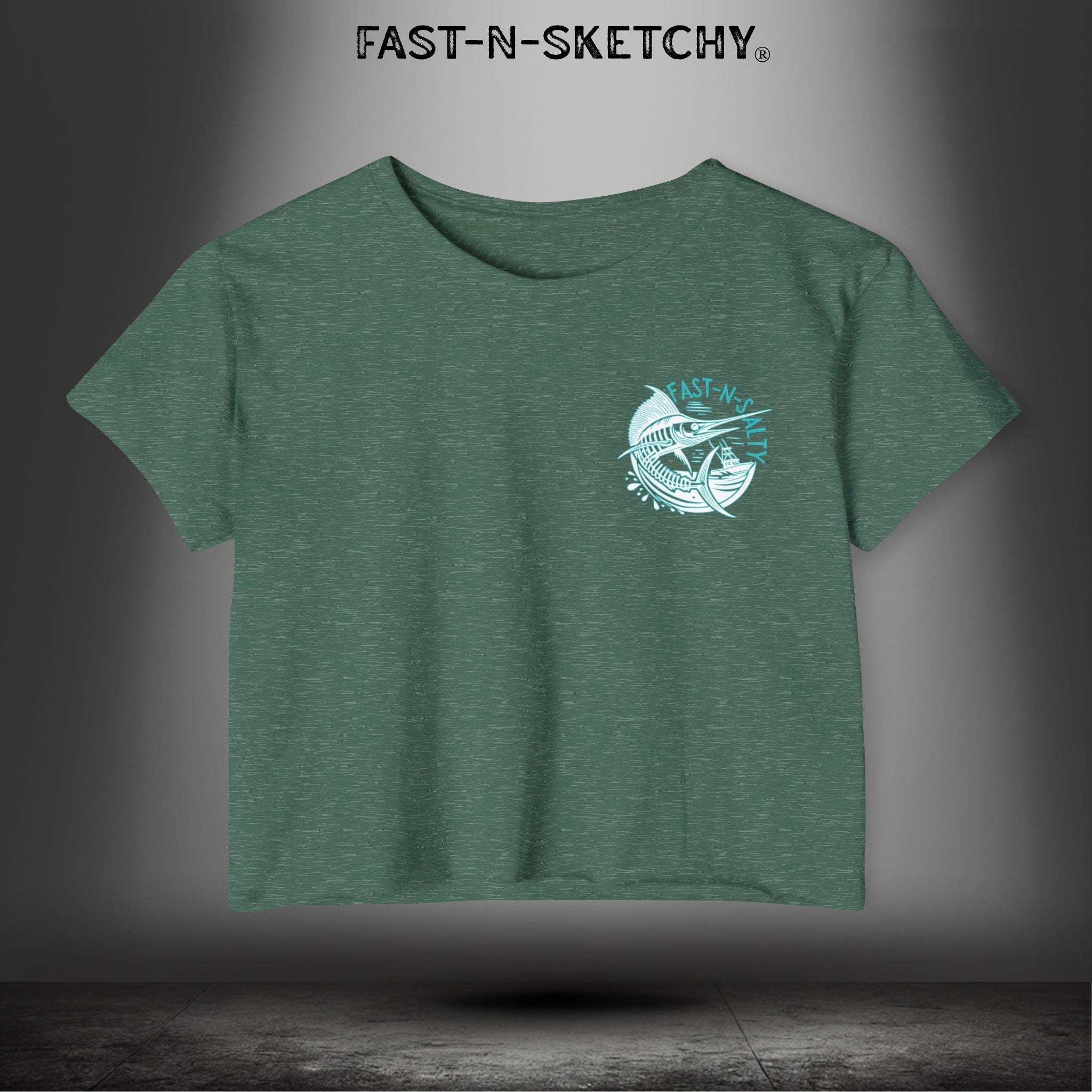 FAST-N-SALTY Masters of Chaos - Crop Top T-Shirt