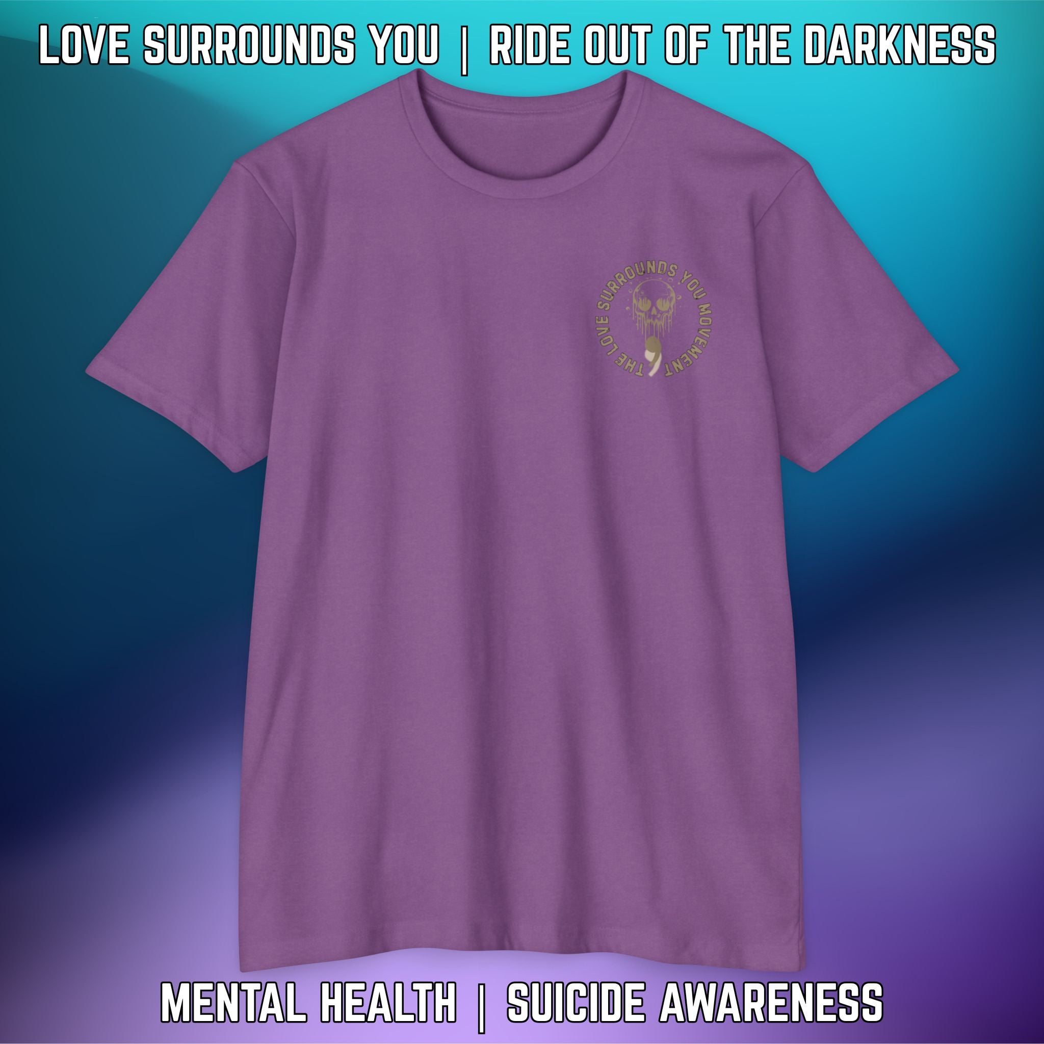 Seeking the Light, Even in Darkness - T-Shirt Next Level 6210 - LSY