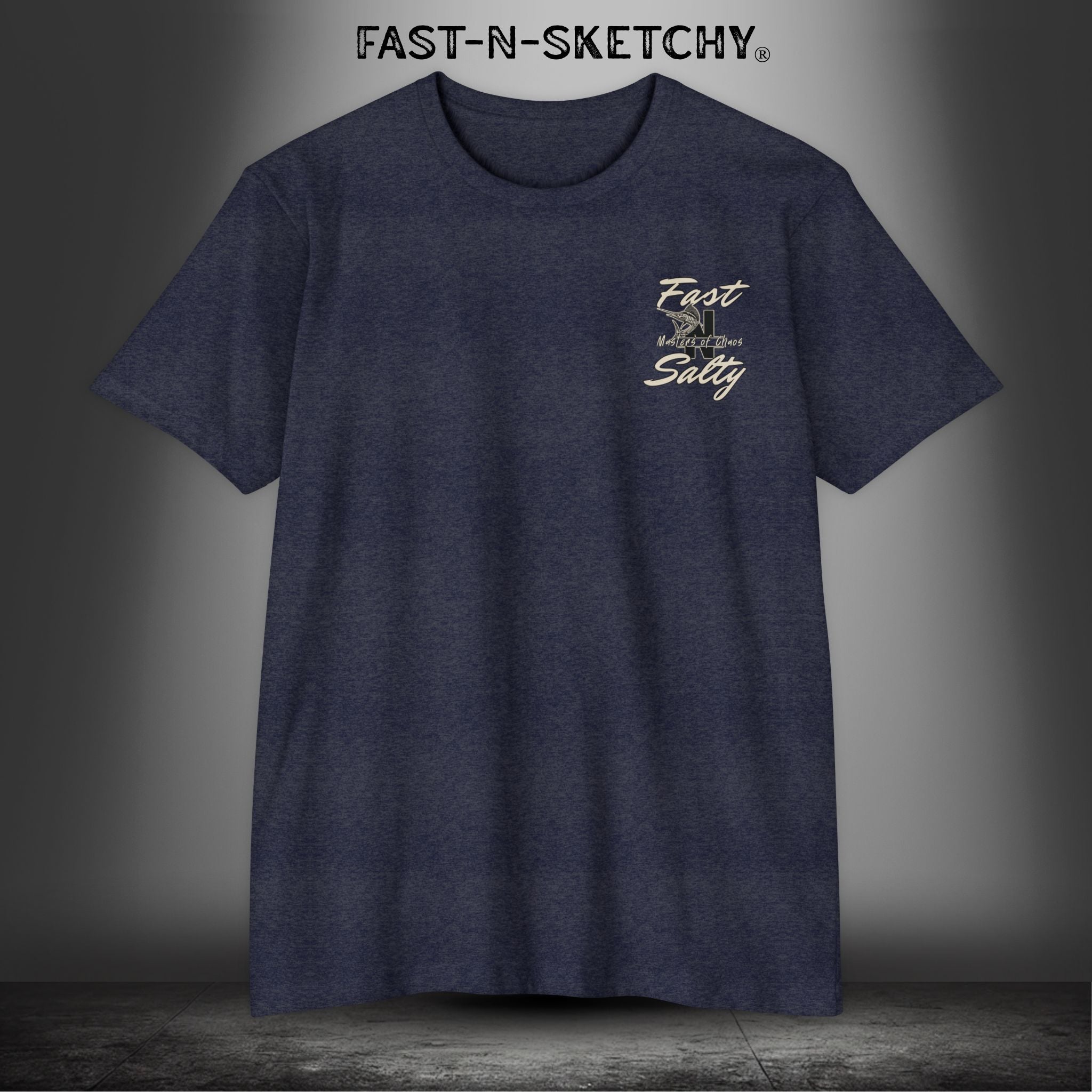 If It Swells, Ride It: FAST-N-SALTY - T-Shirt Next Level 6210 (Other Colors)