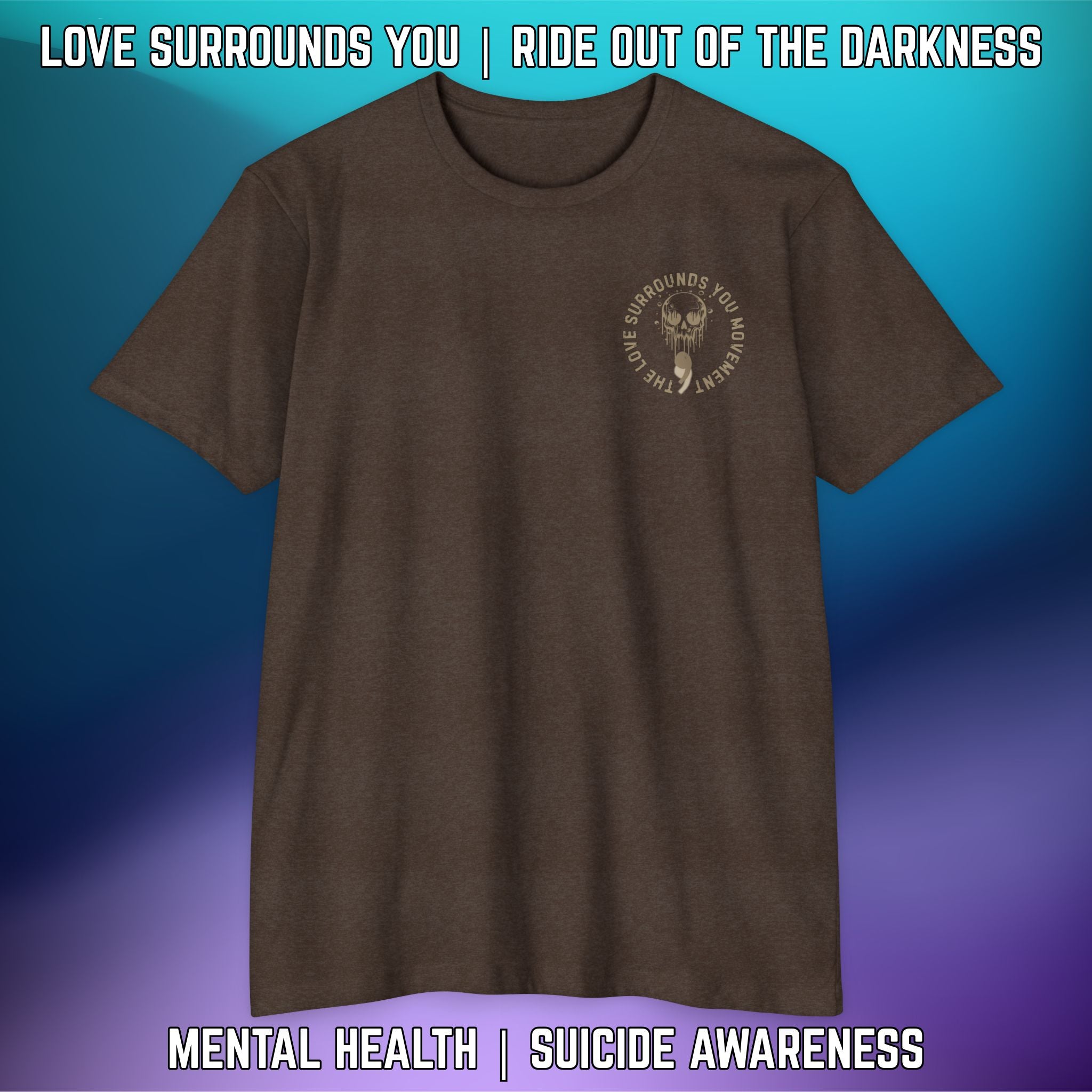 Seeking the Light, Even in Darkness - T-Shirt Next Level 6210 - LSY