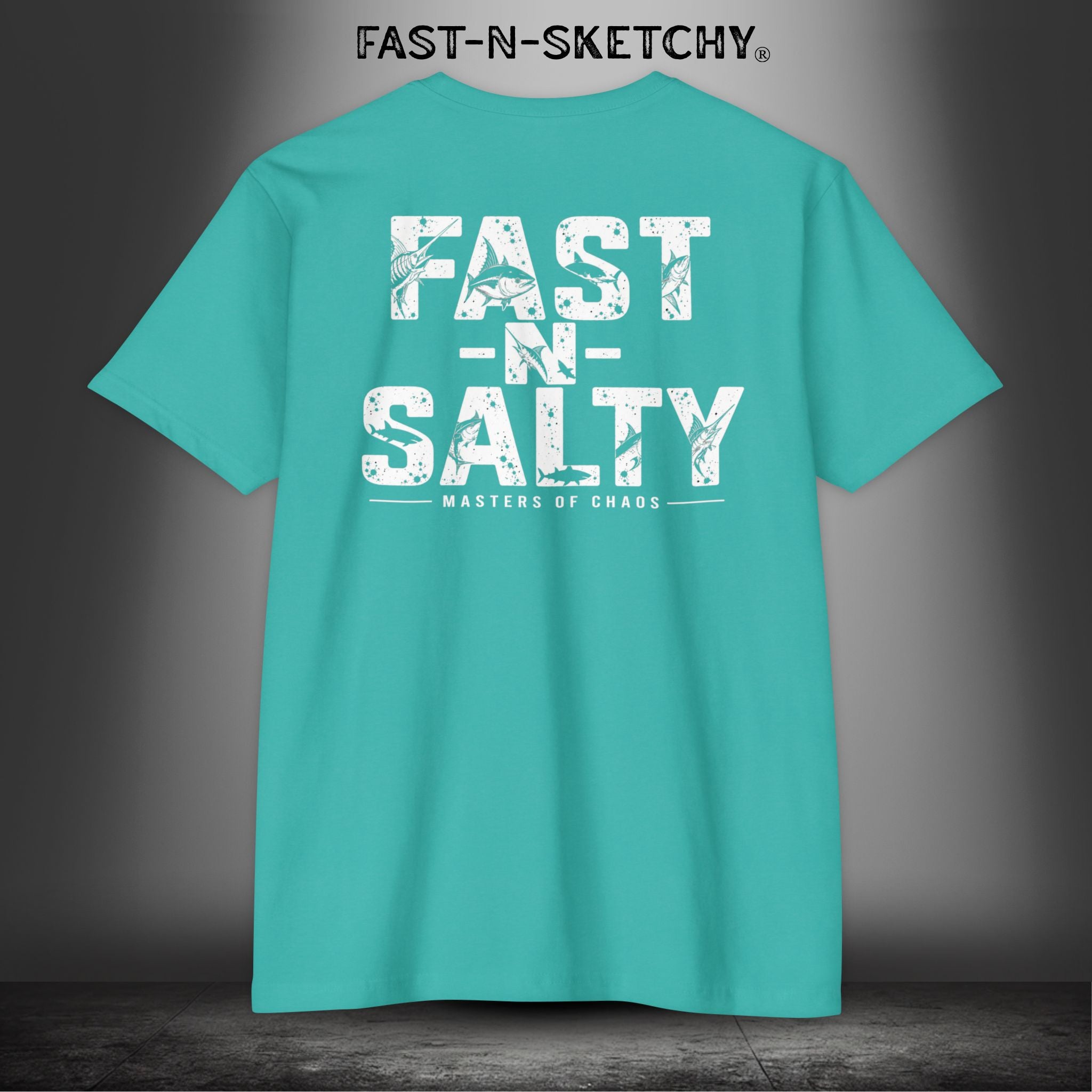 Fast-N-Salty Tee — Premium Fitted Patriotic T-Shirt