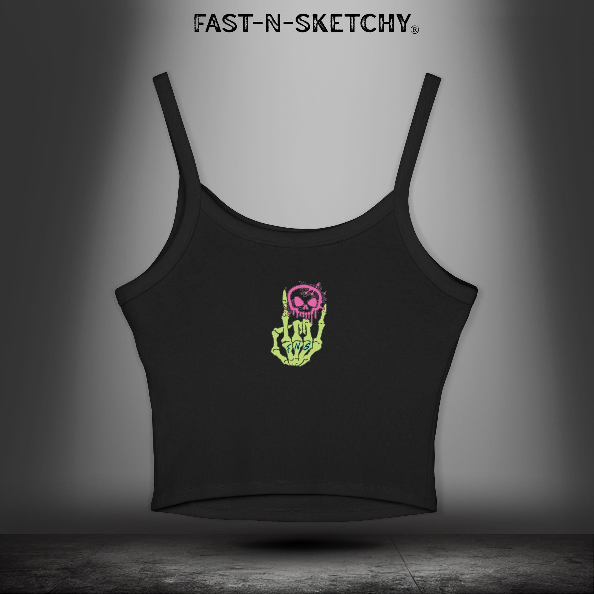 FAST-N-SKETCHY®: Spaghetti Strap Tank Top