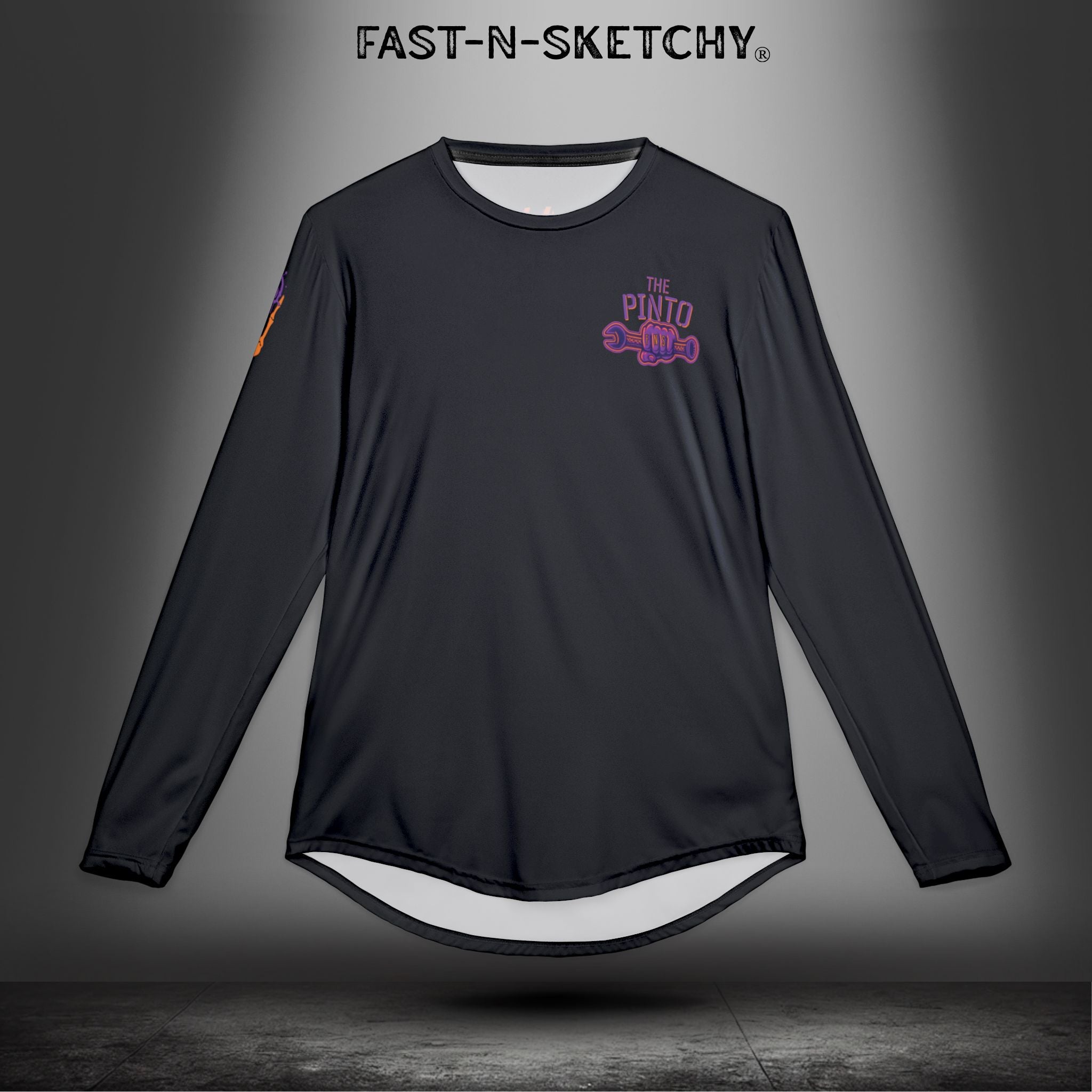 The Pinto: Nacho Average Mechanic UV Protection Long Sleeve Shirt