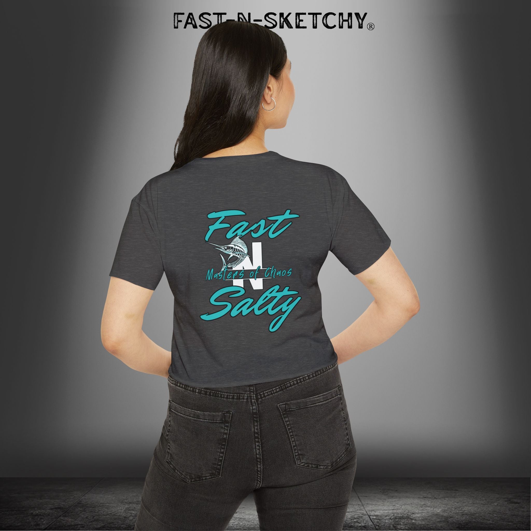 FAST-N-SALTY Masters of Chaos - Crop Top T-Shirt