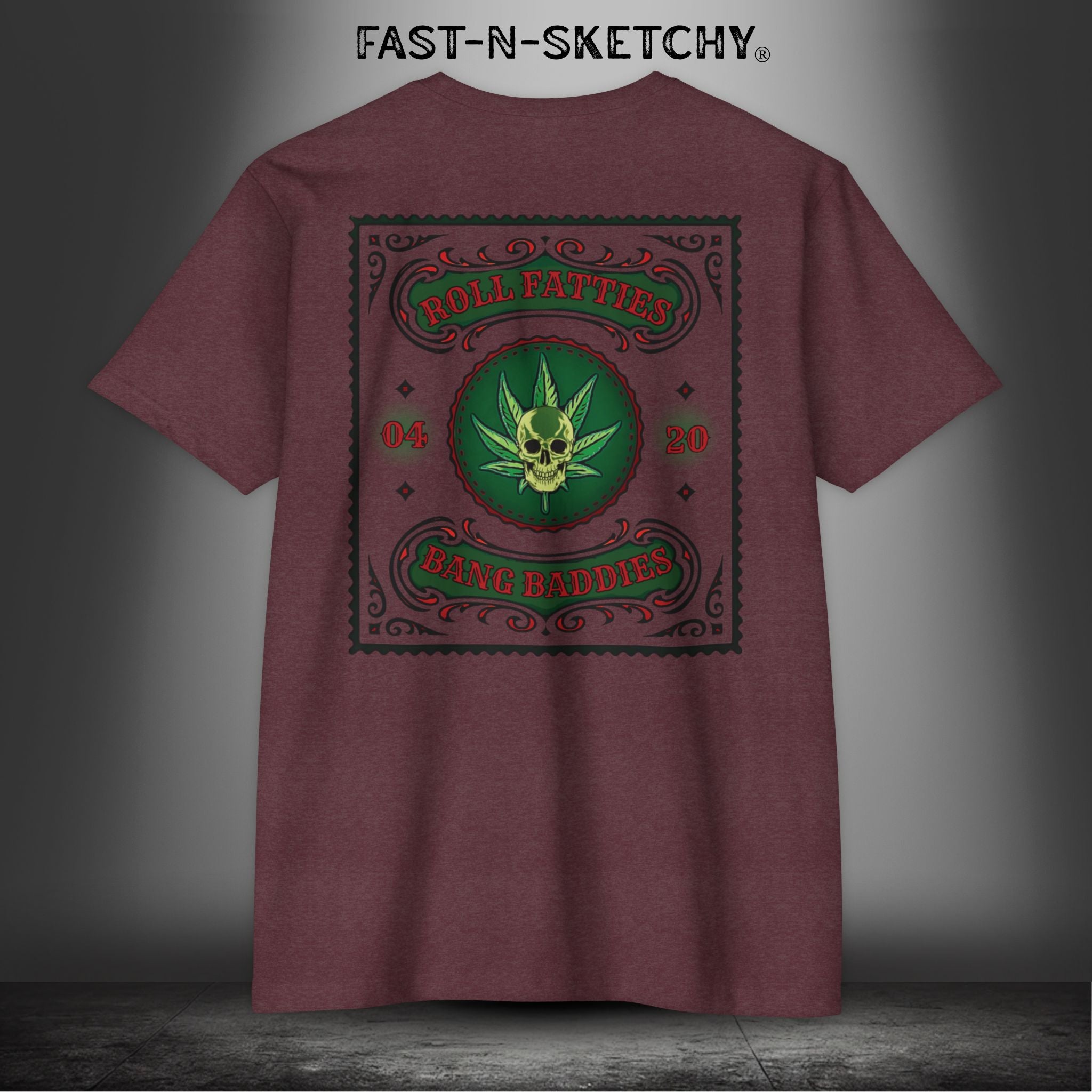 The Highlife: Roll Fatties & Bang Baddies - T-Shirt Next Level 6210