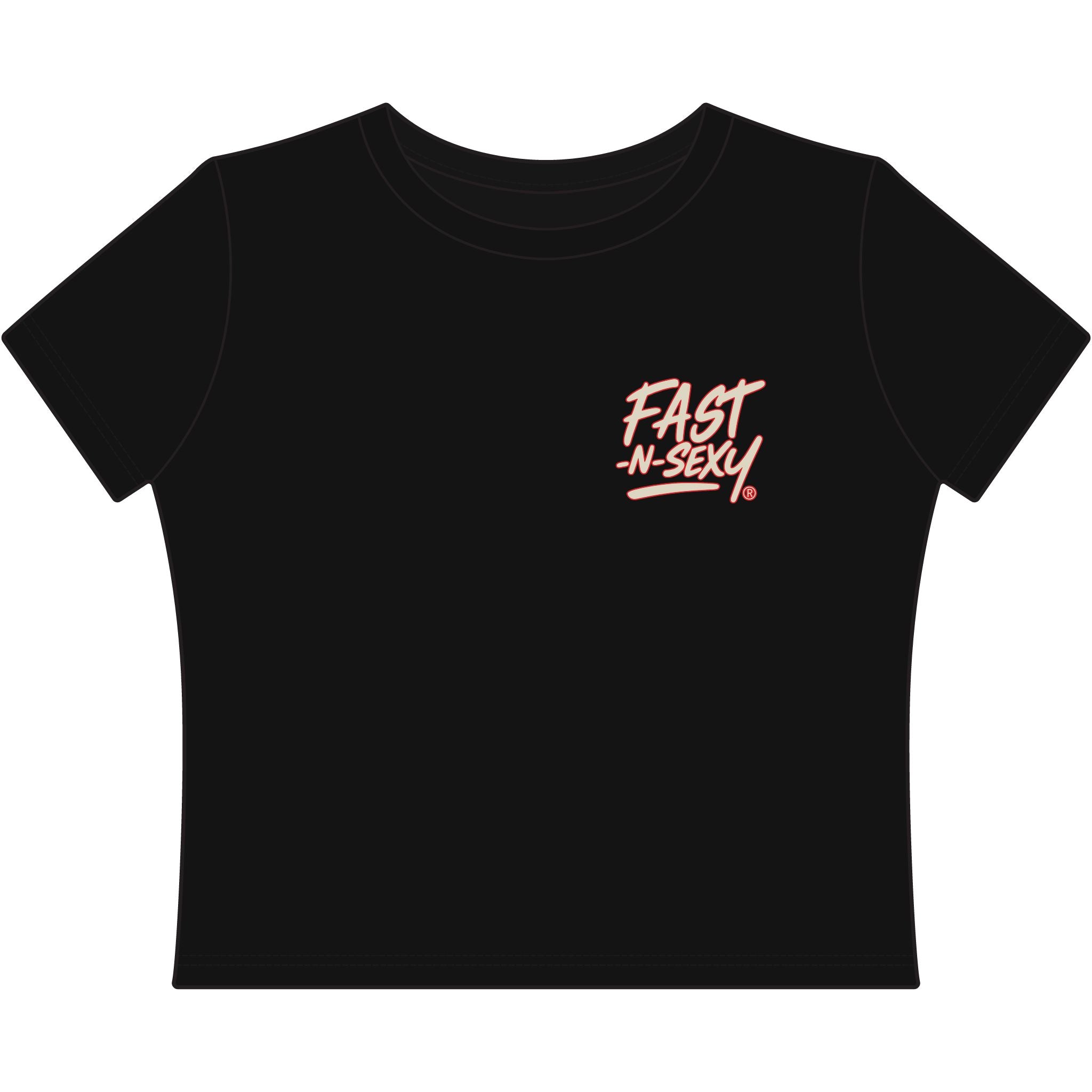 My Clutch Has More Bite Than You: Women's Graphic Baby Tee - Fast N-Sexy
