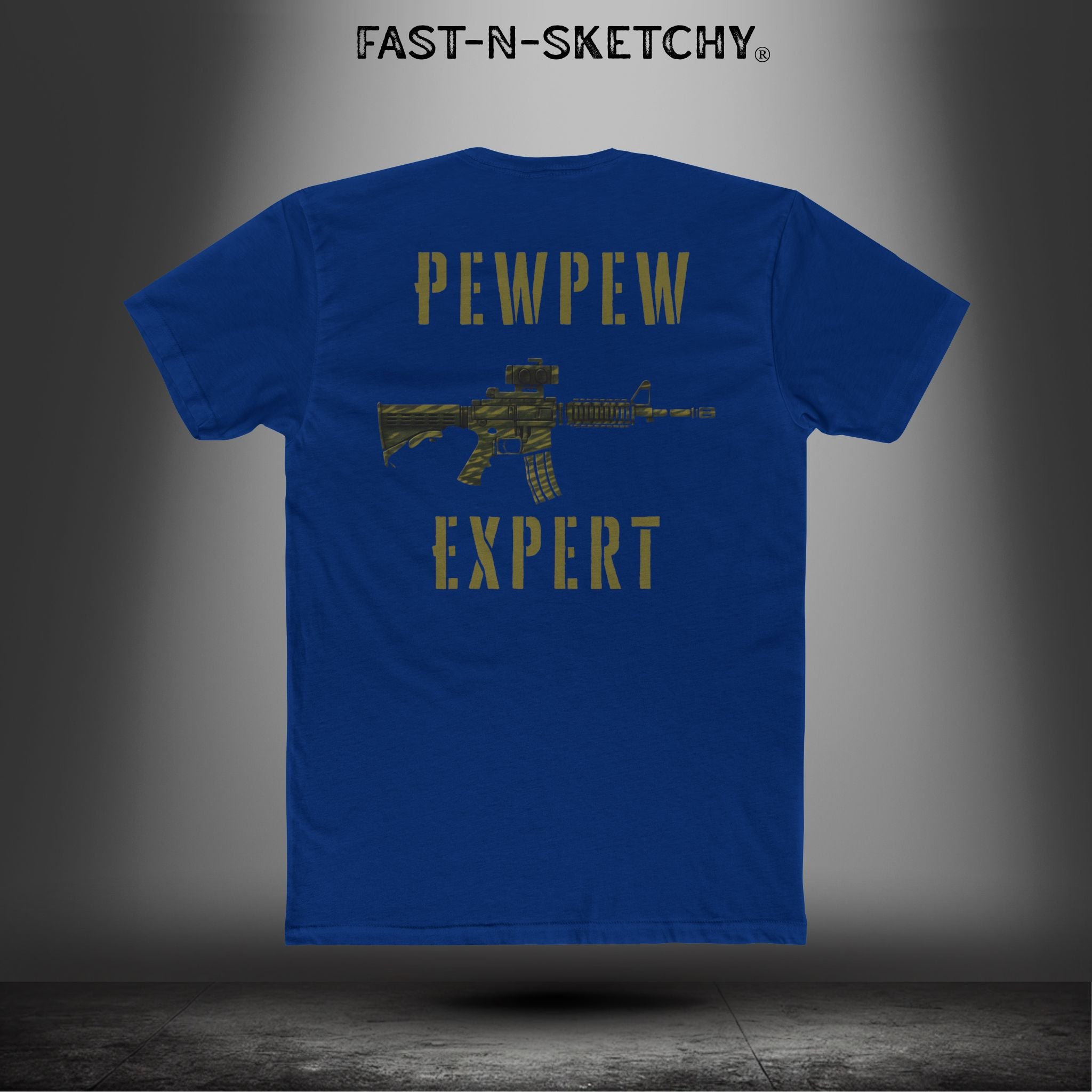 Pew Pew Expert: Military Edition Relaxed Classic Tee