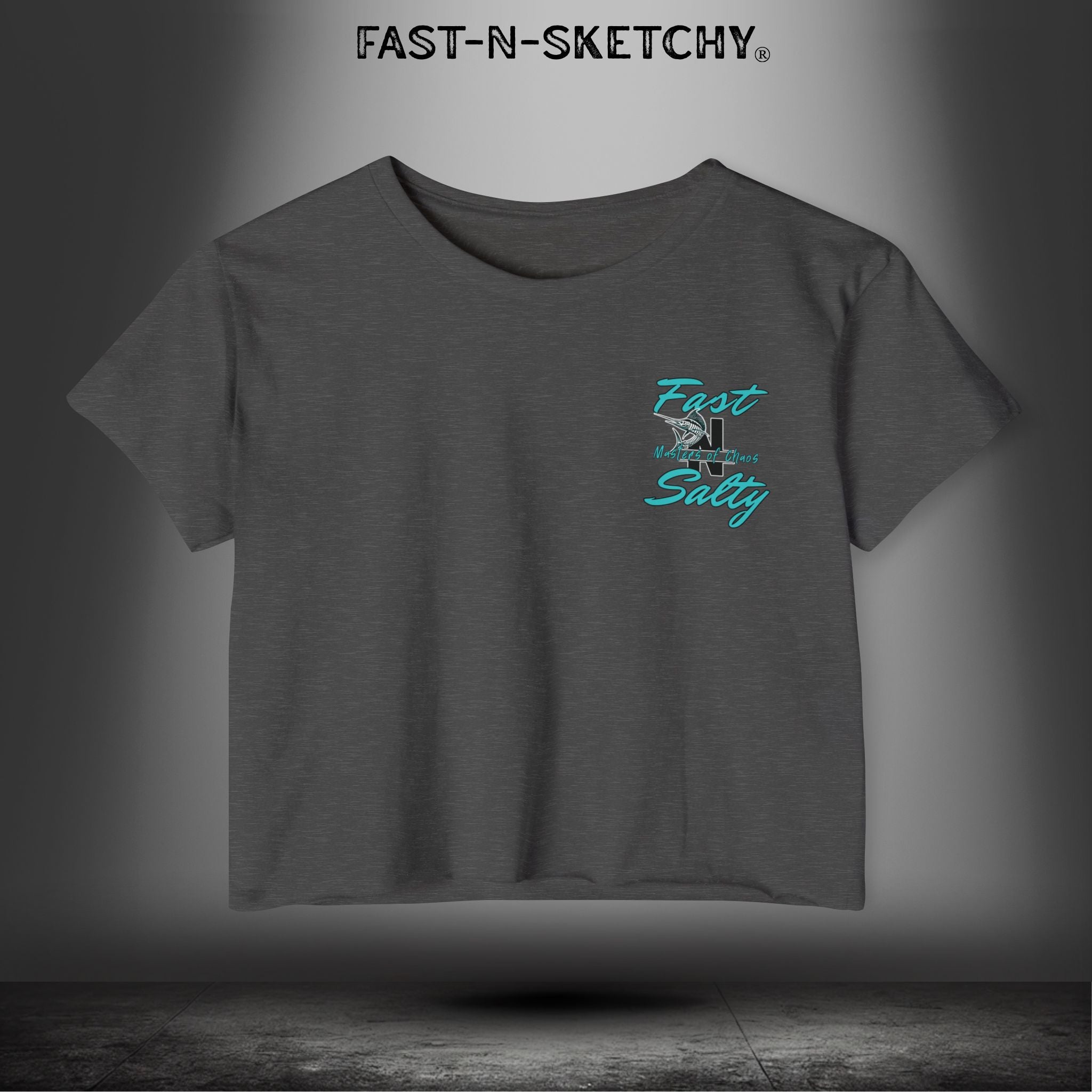 WE GREW HERE, YOU FLEW HERE, GO AWAY: Crop Top Light-Weight