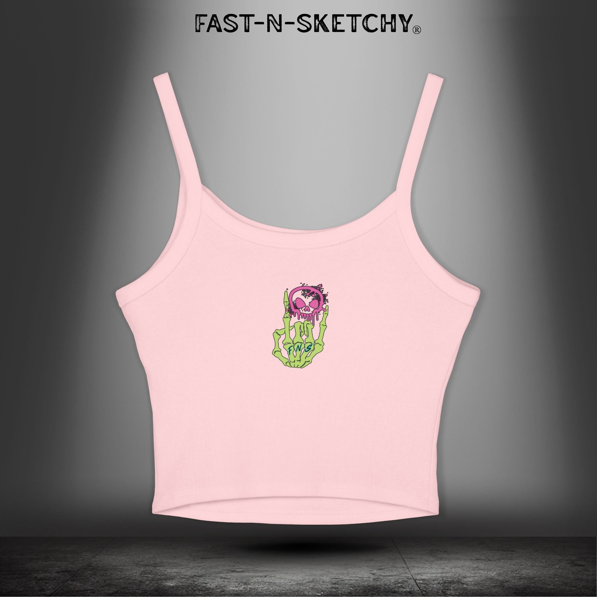 FAST-N-SKETCHY®: Spaghetti Strap Tank Top