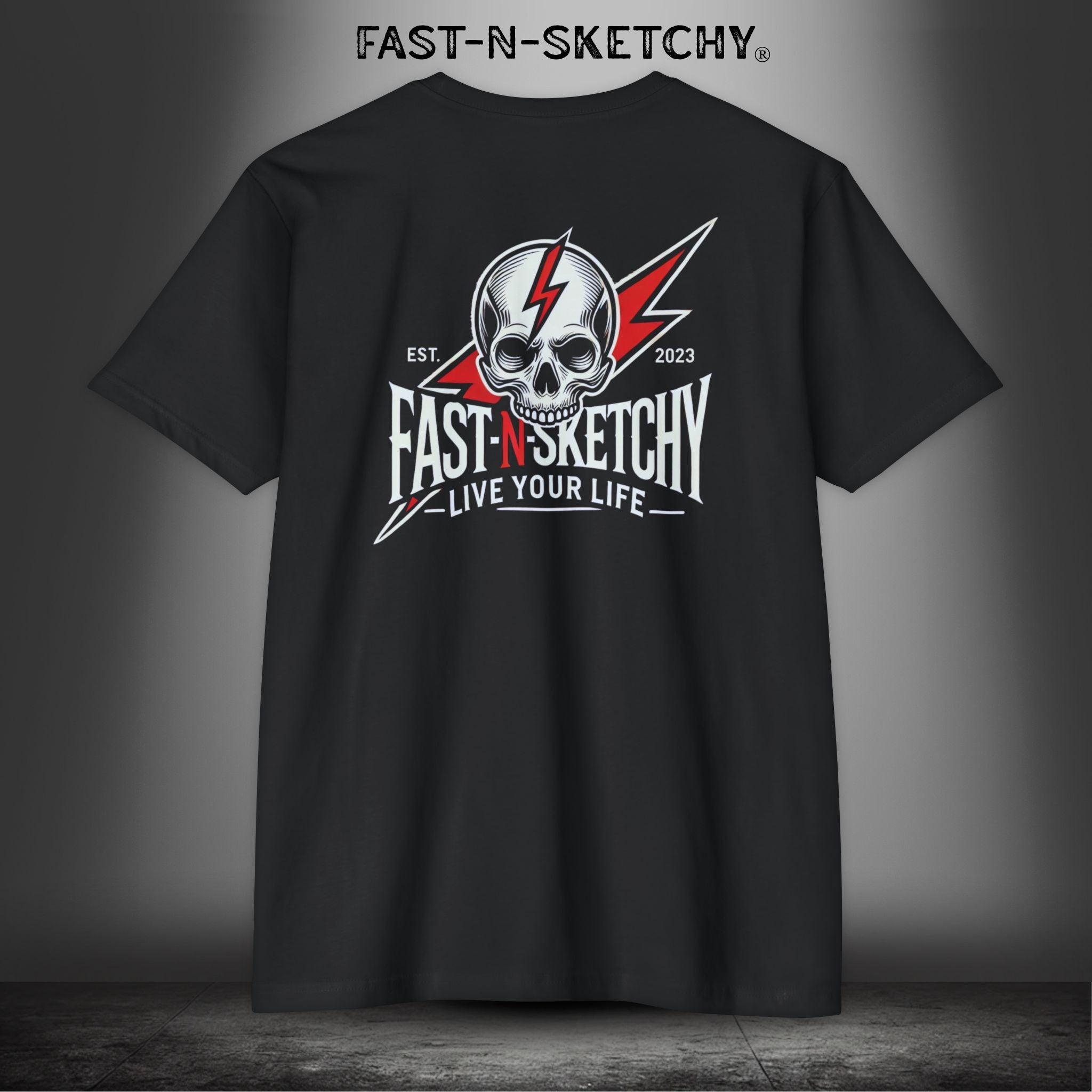 LIVE YOUR LIFE - T-shirt Classic Fit Crewneck - Next Level 6210