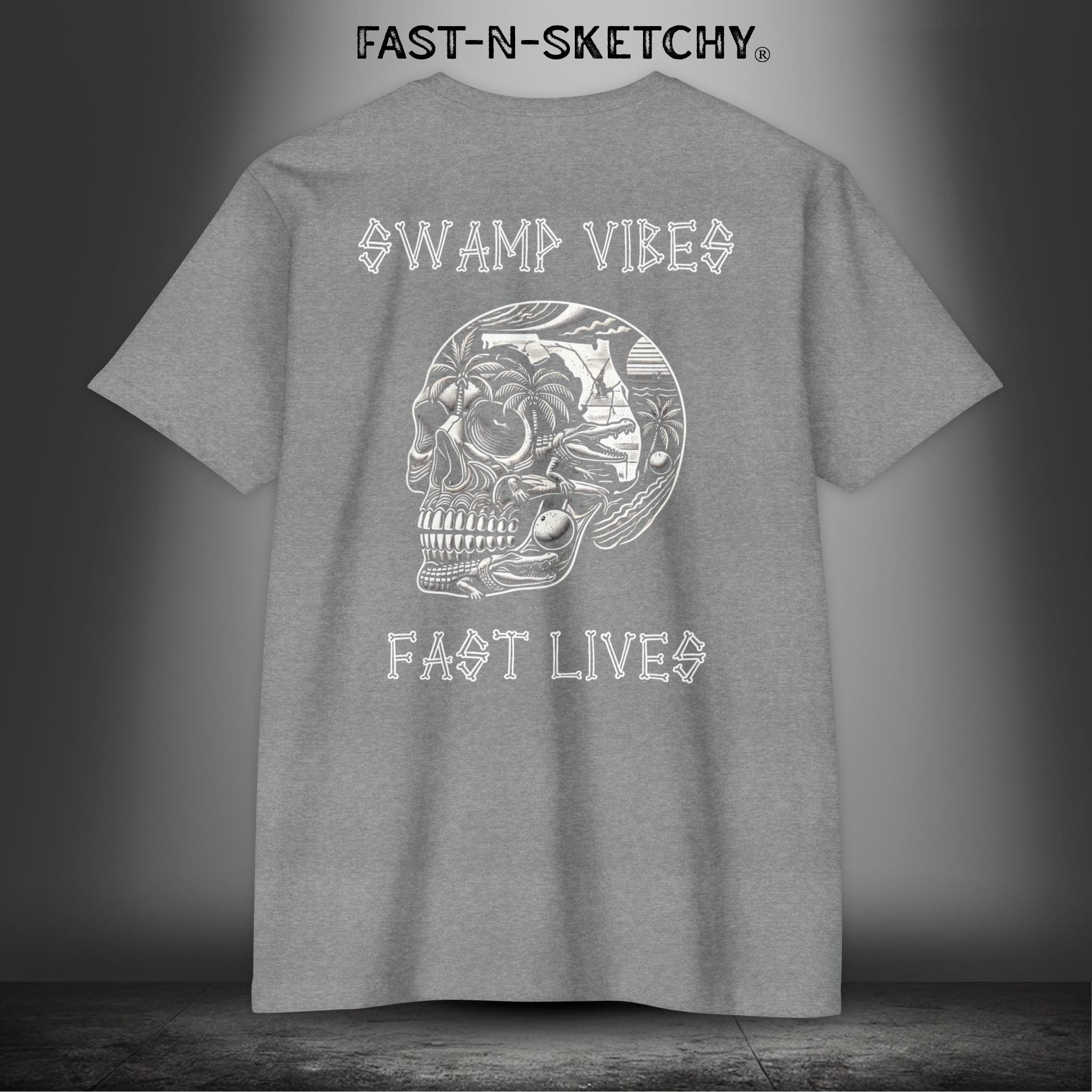 SWAMP VIBES & FAST LIVES #2 - T-shirt Next Level 6210