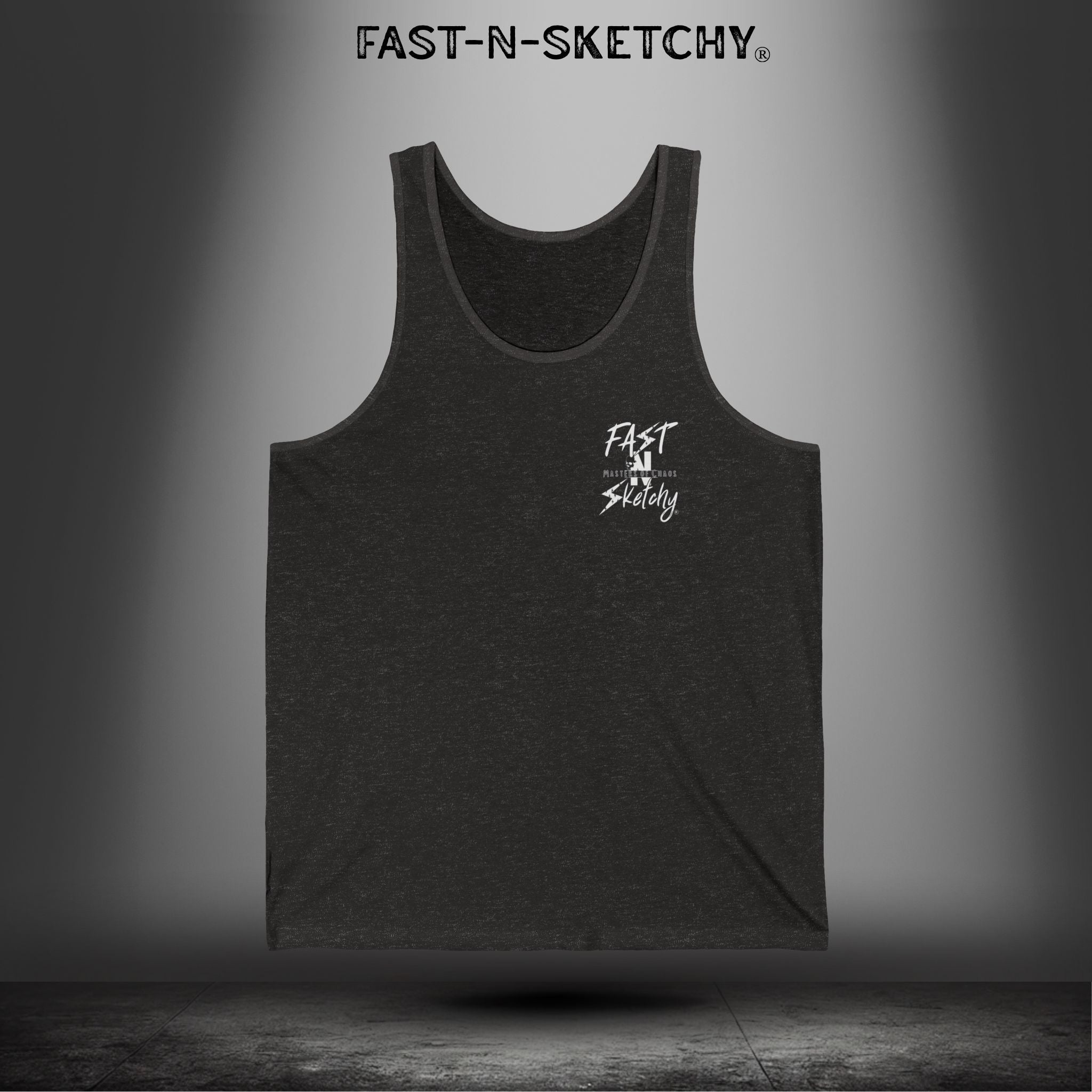 No Face, No Case: FAST-N-SKETCHY - Tank Top