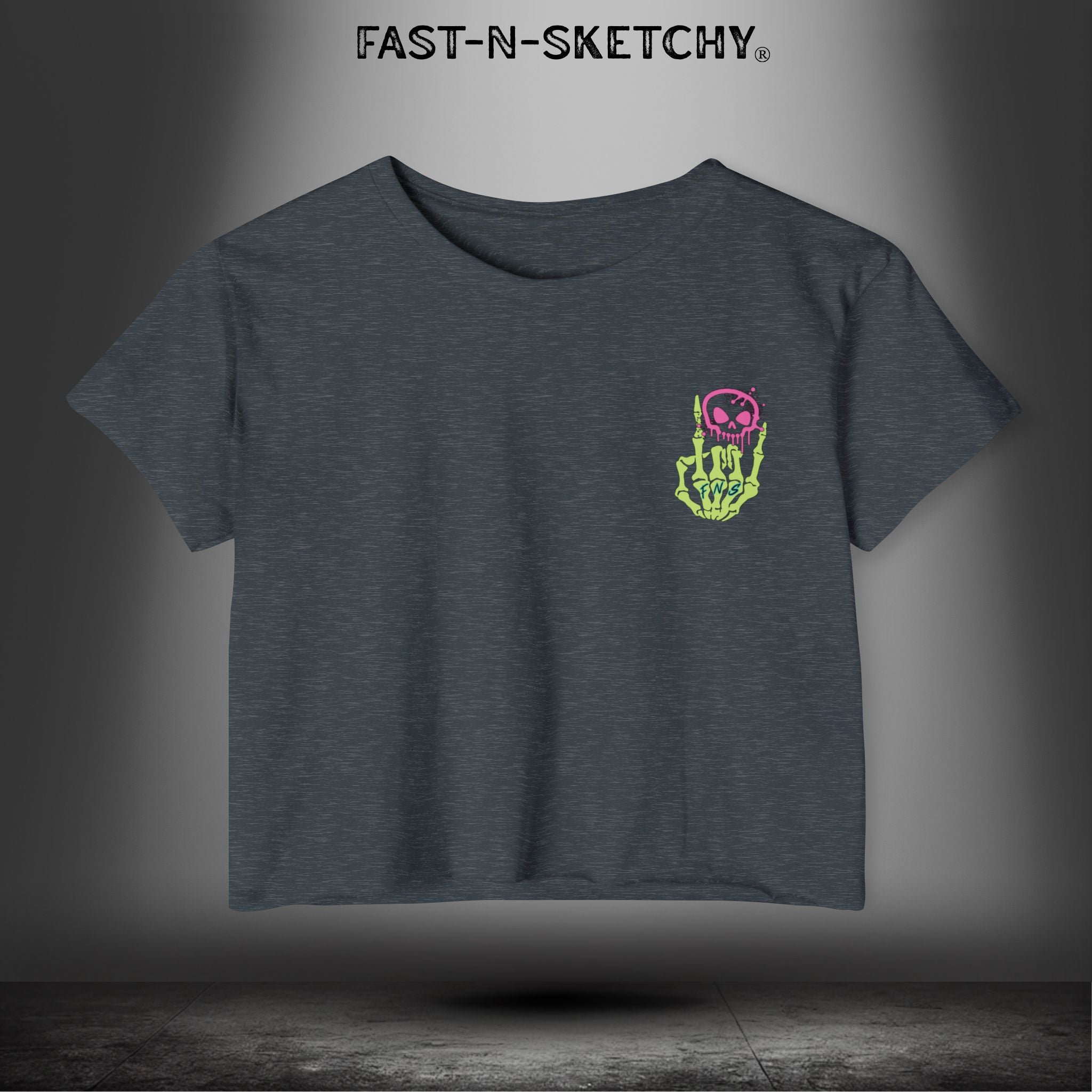 FAST-N-SKETCHY®: Crop Top (Hot Colors)
