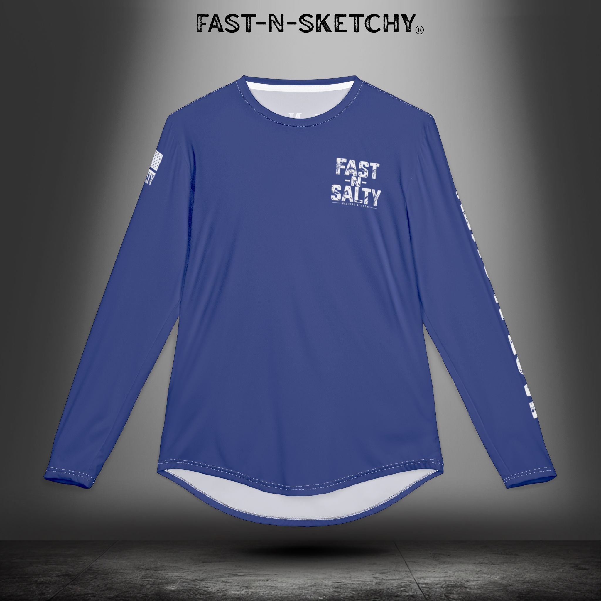 Sailfish Fast-N-Salty UV Protection Long Sleeve Shirt - Perfect for Outdoor Adventures and Fishing