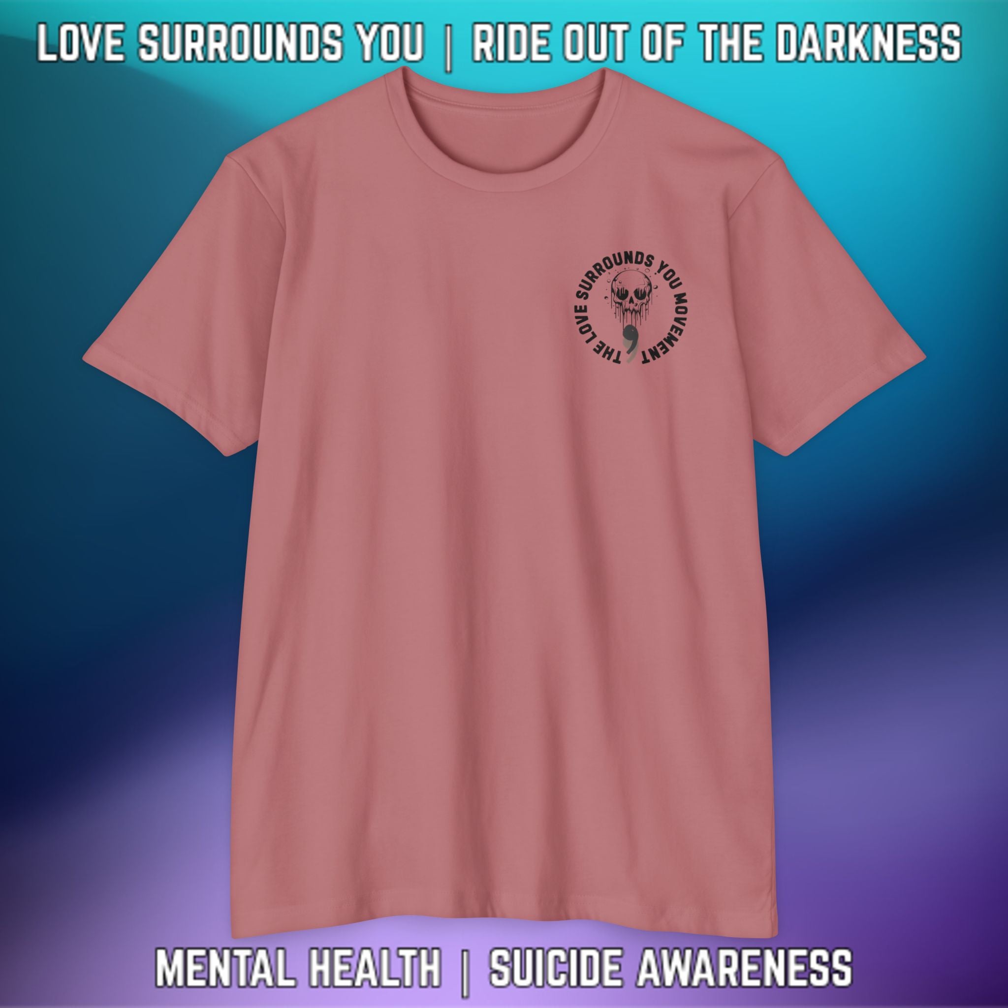 Seeking the Light, Even in Darkness #2 - T-Shirt Next Level 6210 - LSY