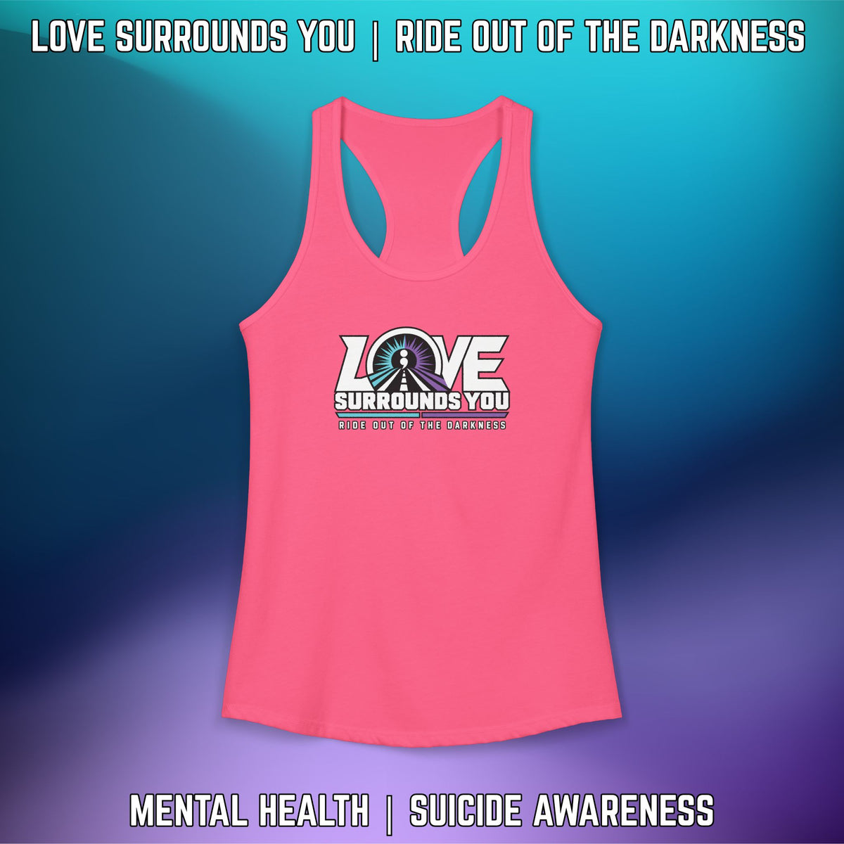 If You're Looking for a Sign.... QR Code Women's Ideal Racerback Tank - LSY