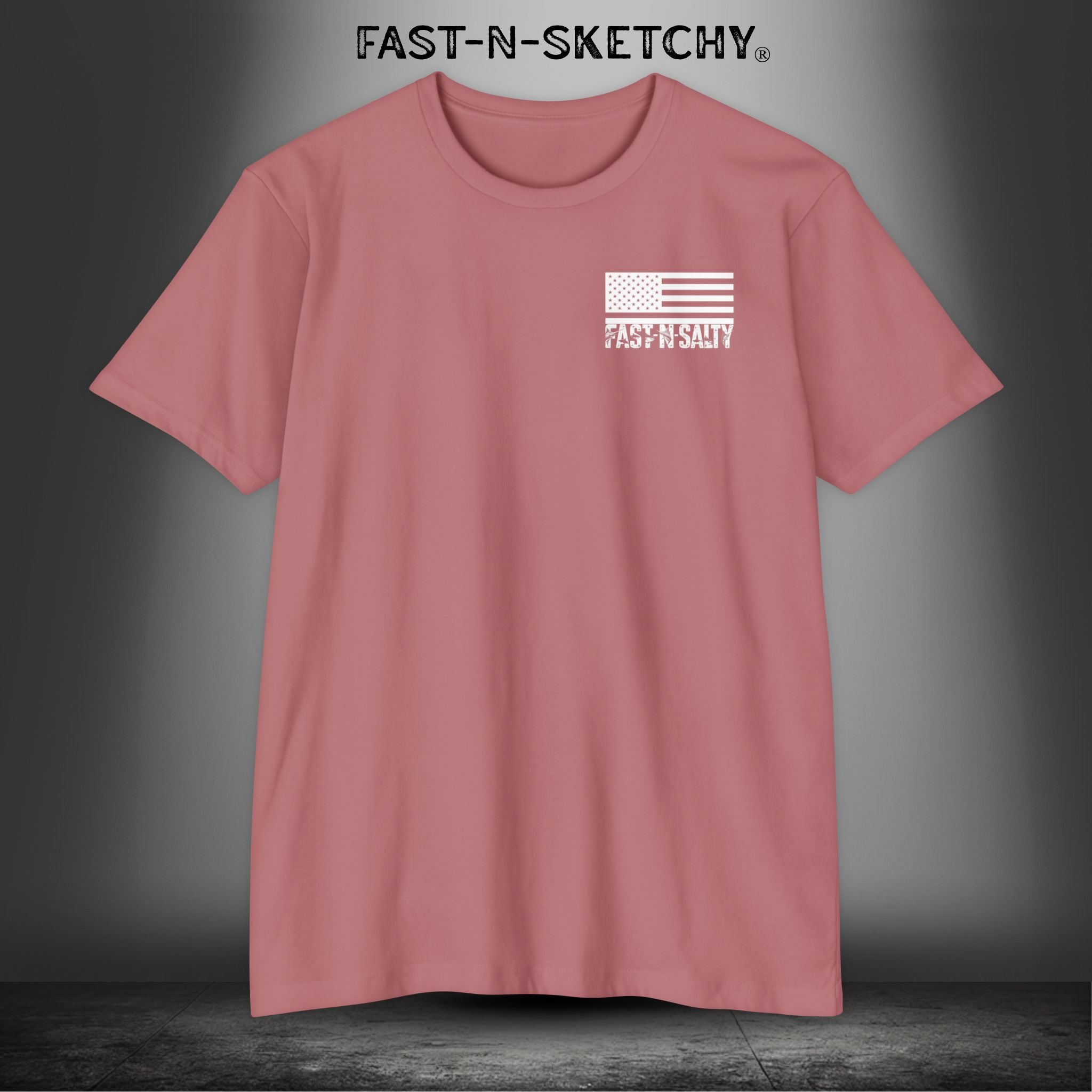 Fast-N-Salty Tee — Premium Fitted Patriotic T-Shirt