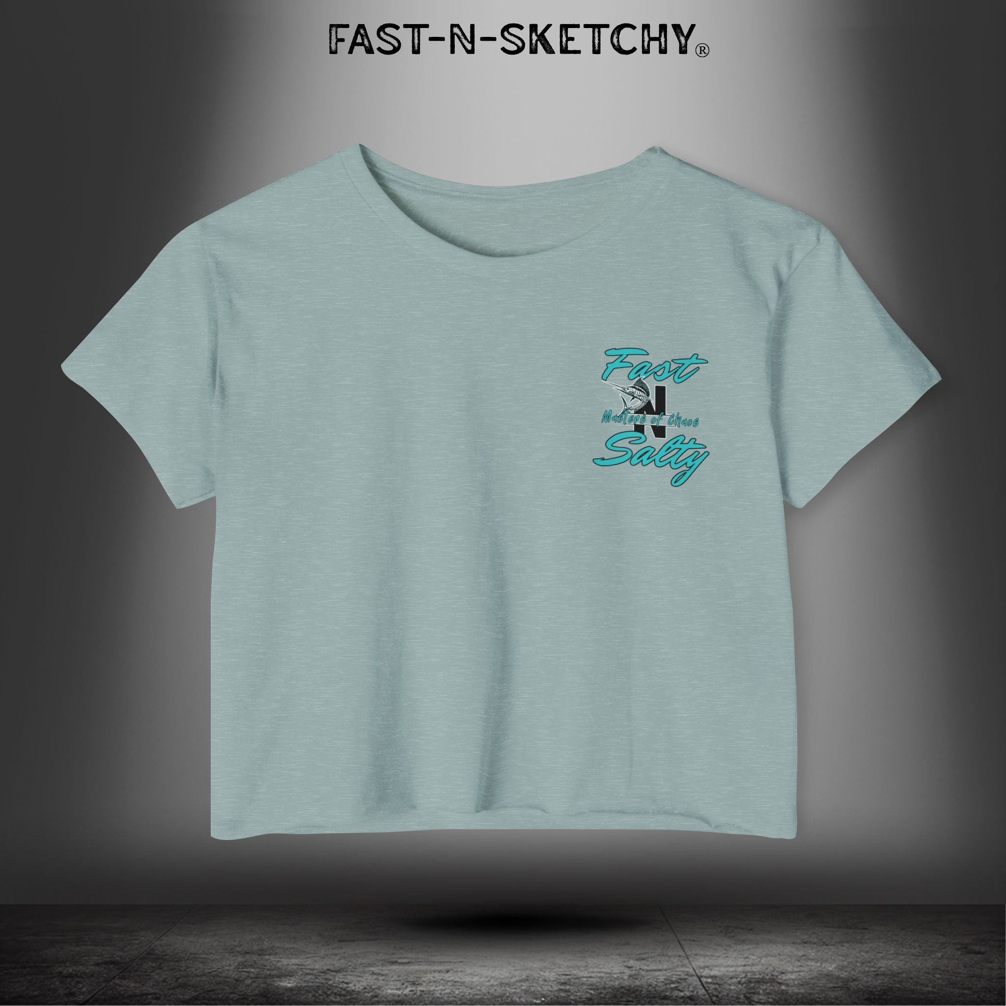 WE GREW HERE, YOU FLEW HERE, GO AWAY: Crop Top Light-Weight