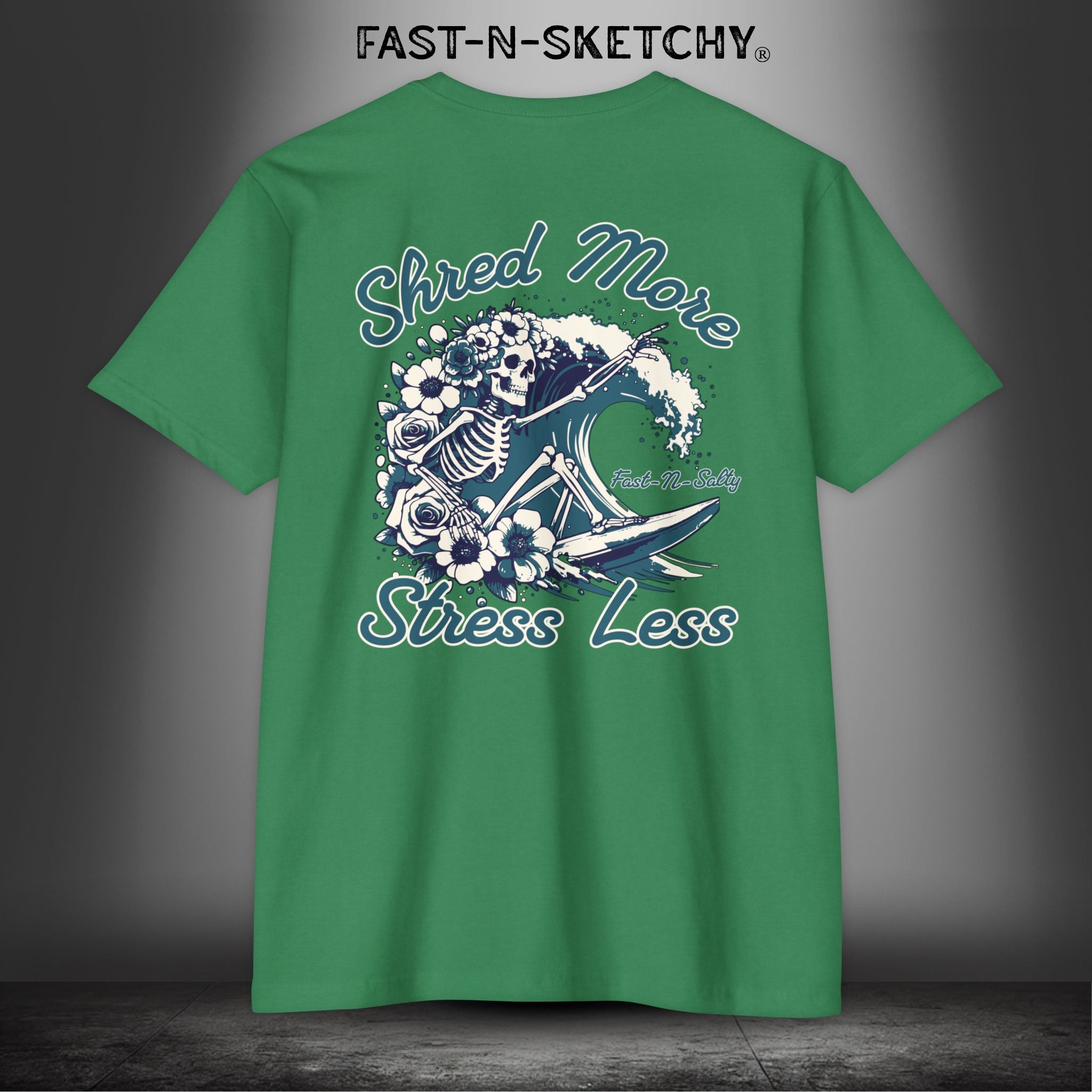 SHRED MORE & STRESS LESS: T-Shirt