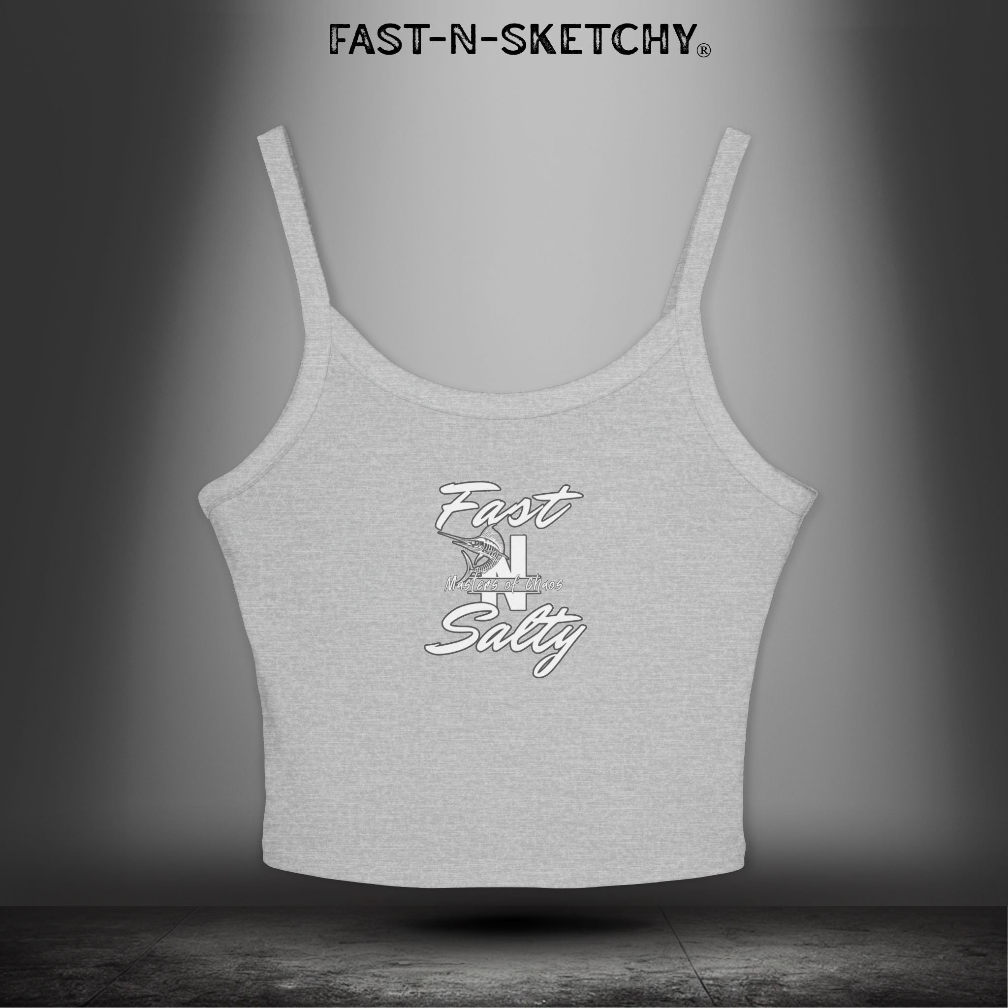 SHRED MORE & STRESS LESS: Tank Top Crop