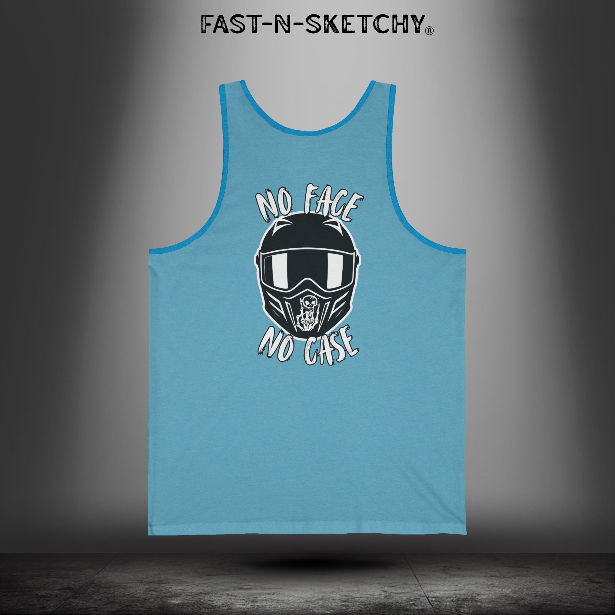 No Face, No Case: FAST-N-SKETCHY - Tank Top